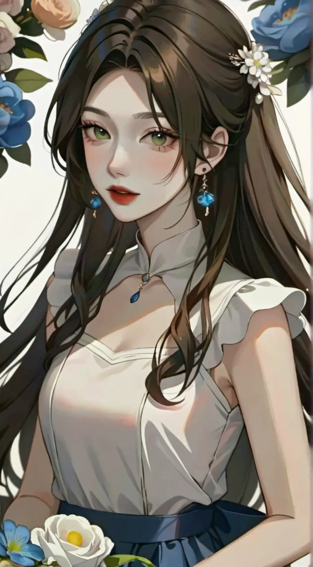 ai character: Lilly background