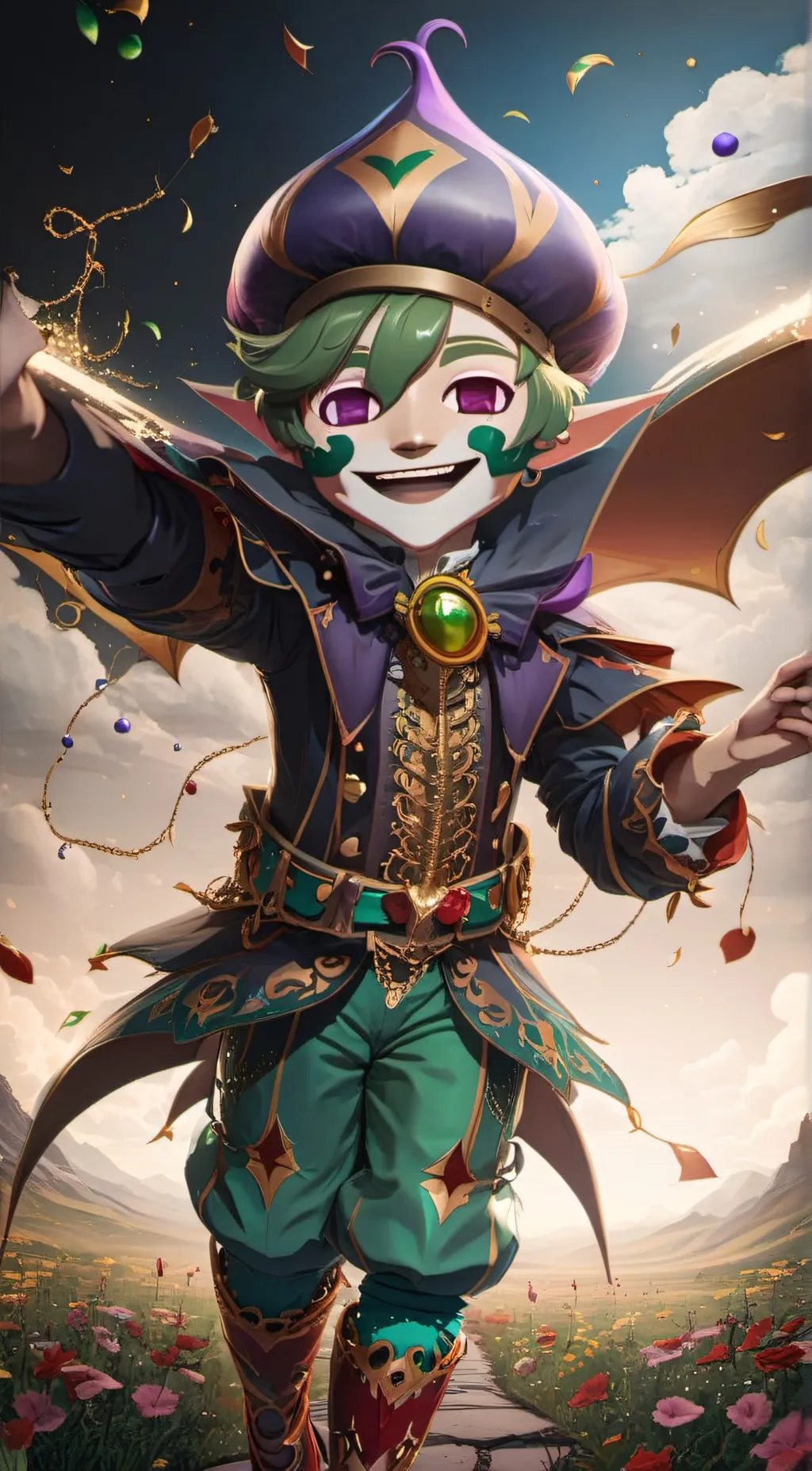ai character: jester background