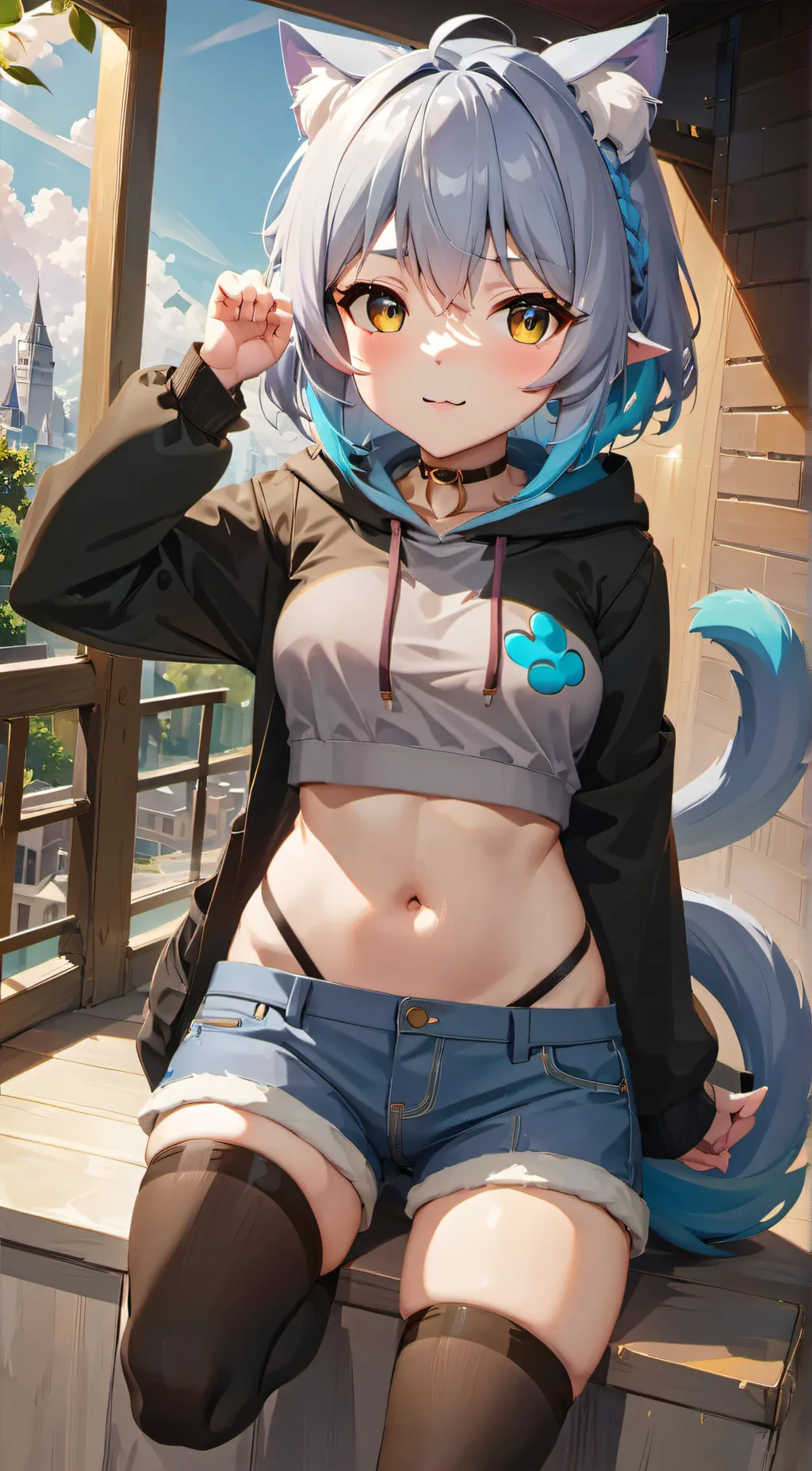 ai character: Vivian background