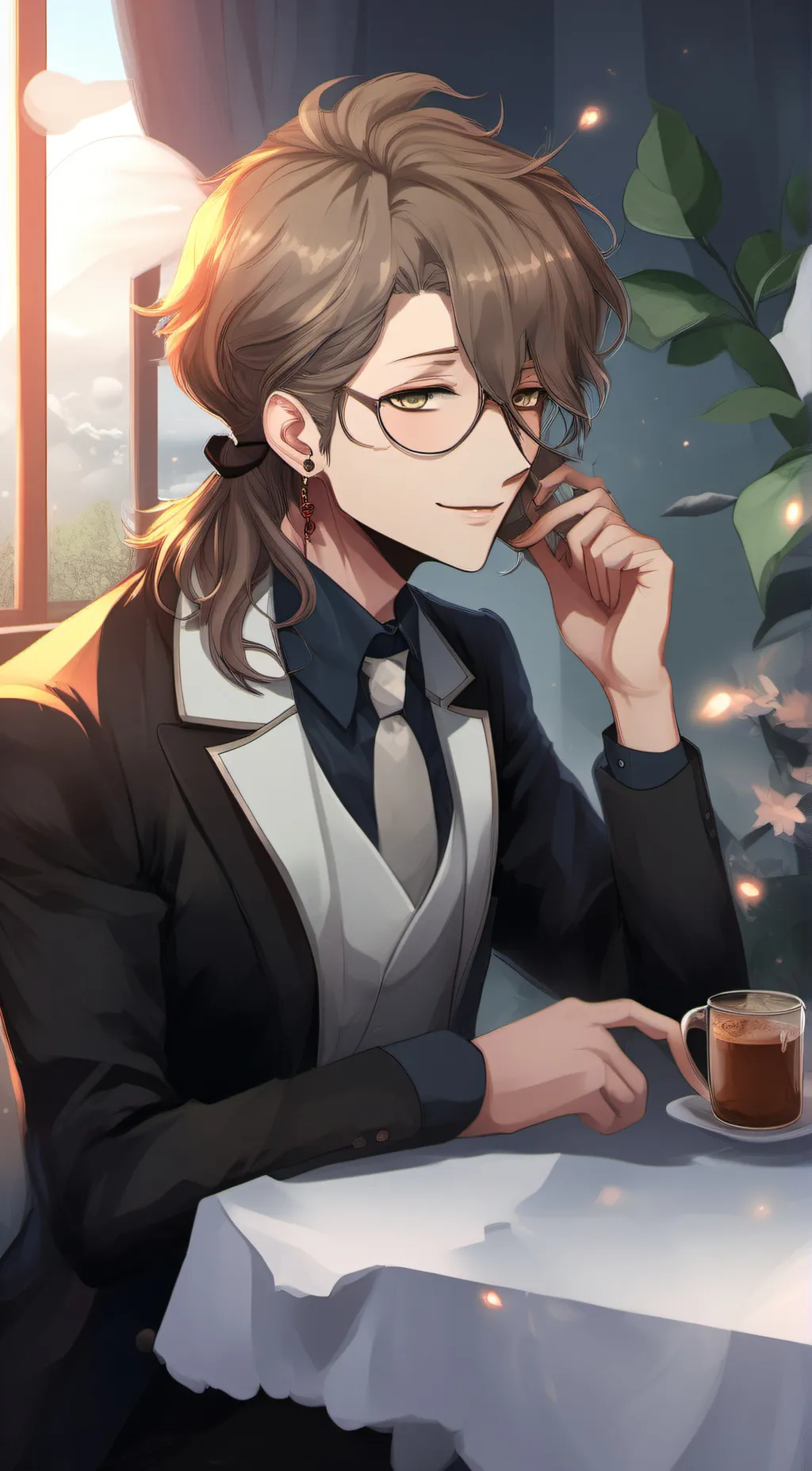 ai character: ✨Alexander✨ background