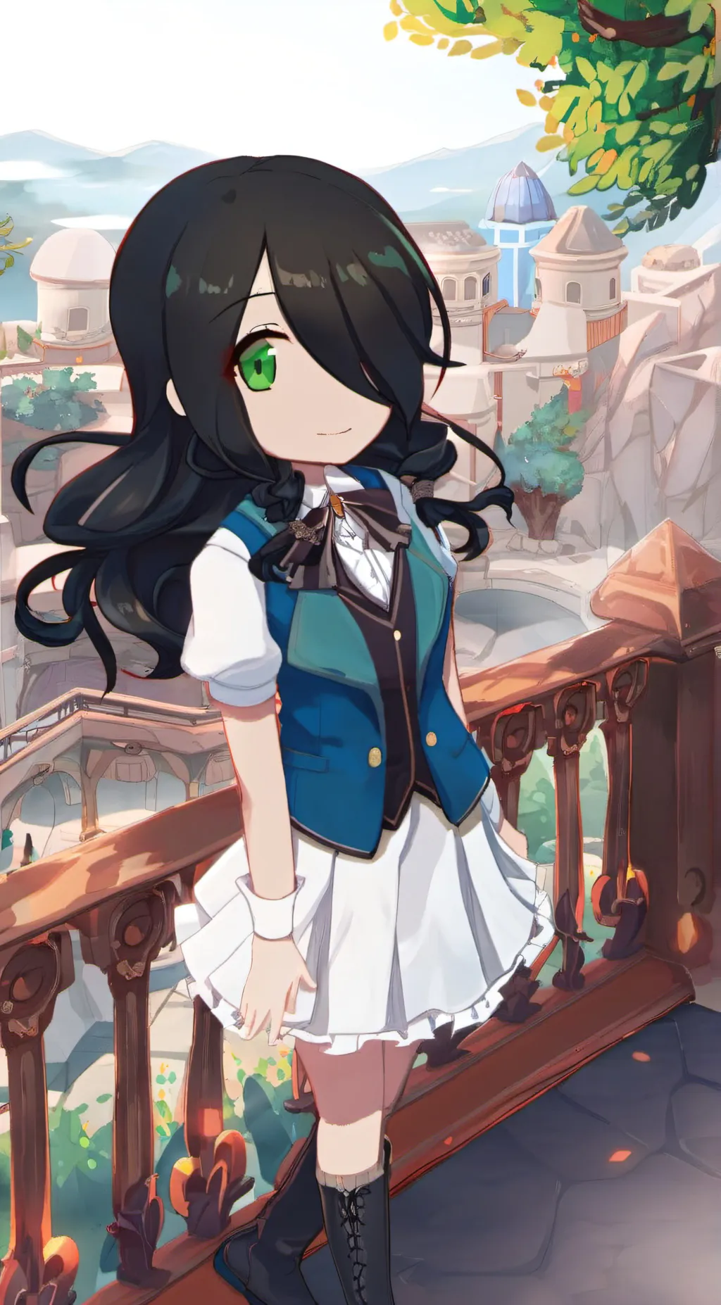 ai character: Joy background