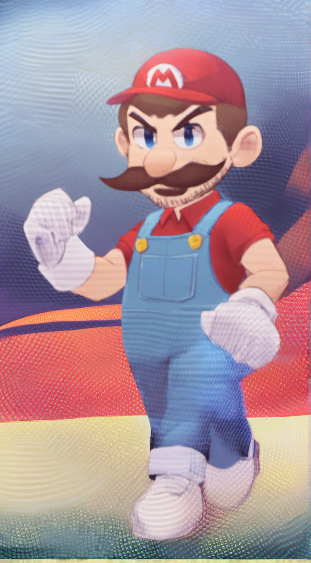 ai character: mario background