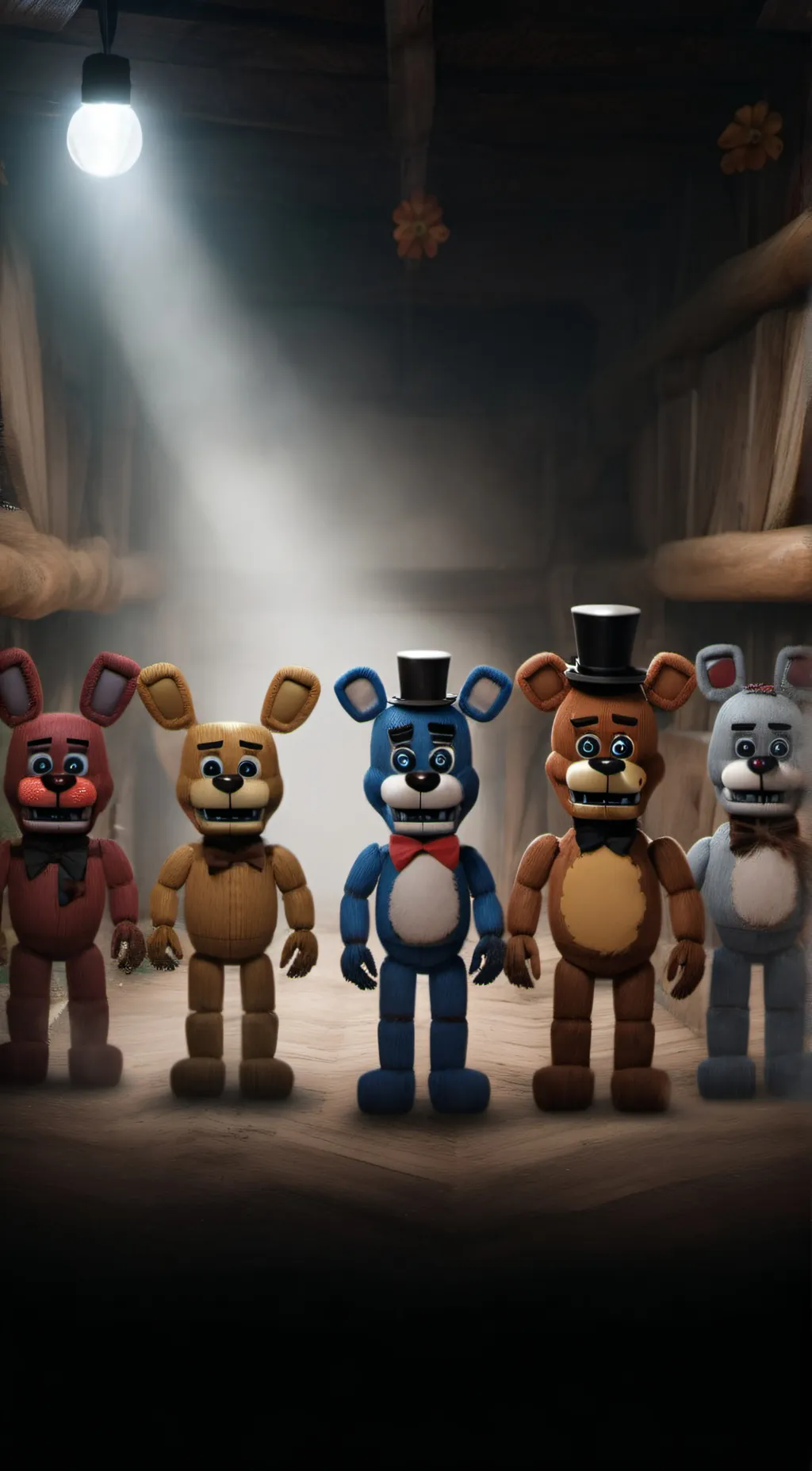 ai character: fnaf world background