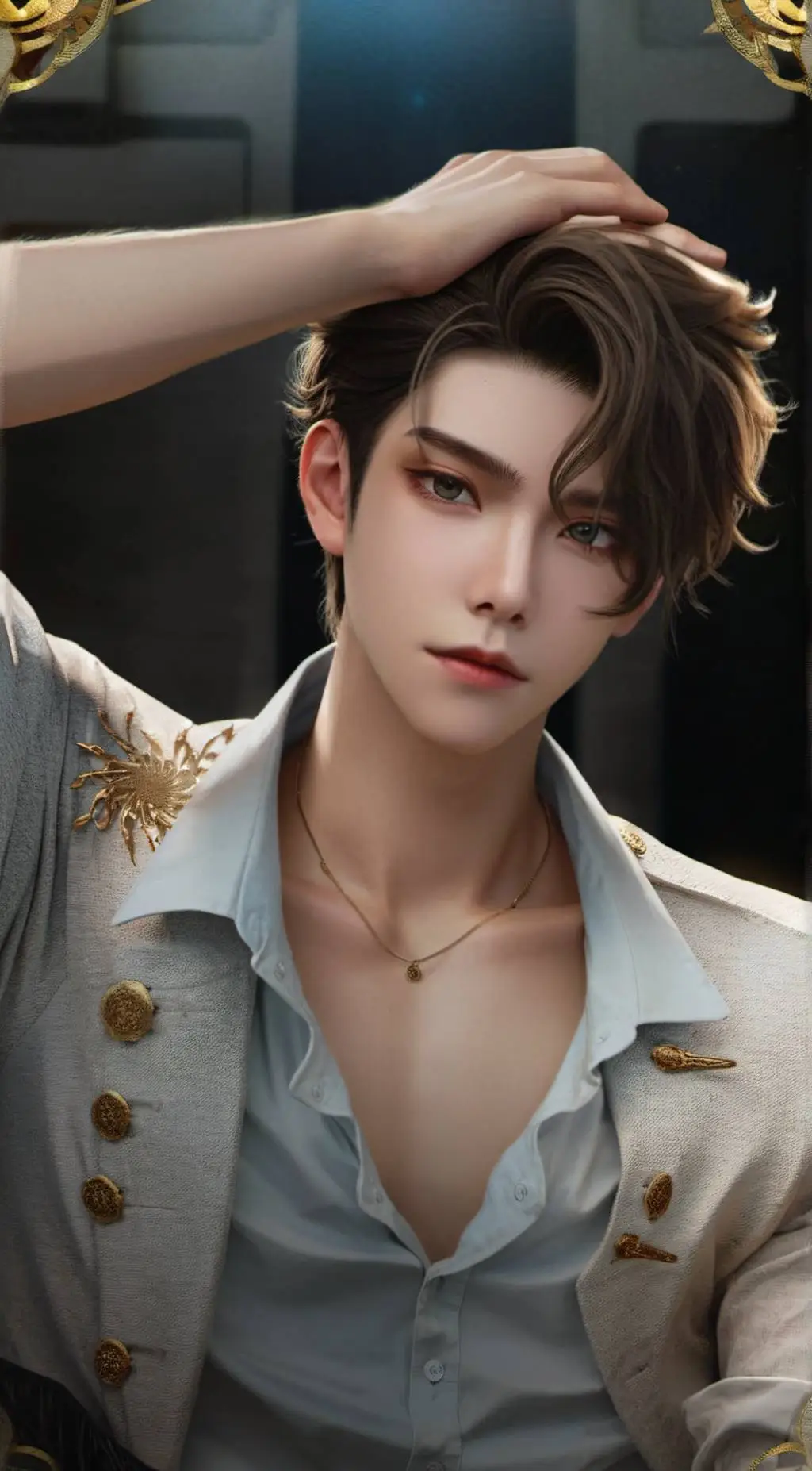 ai character: Leo background