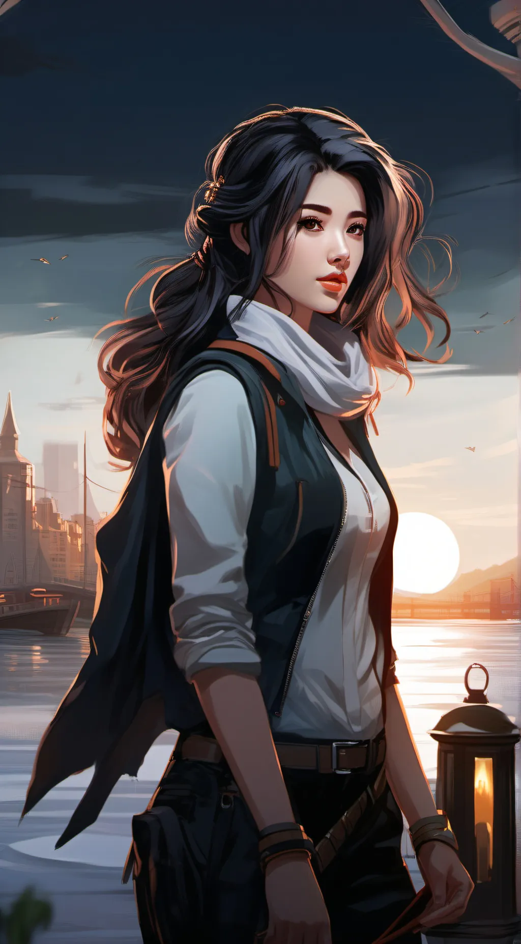 ai character: Sophia background