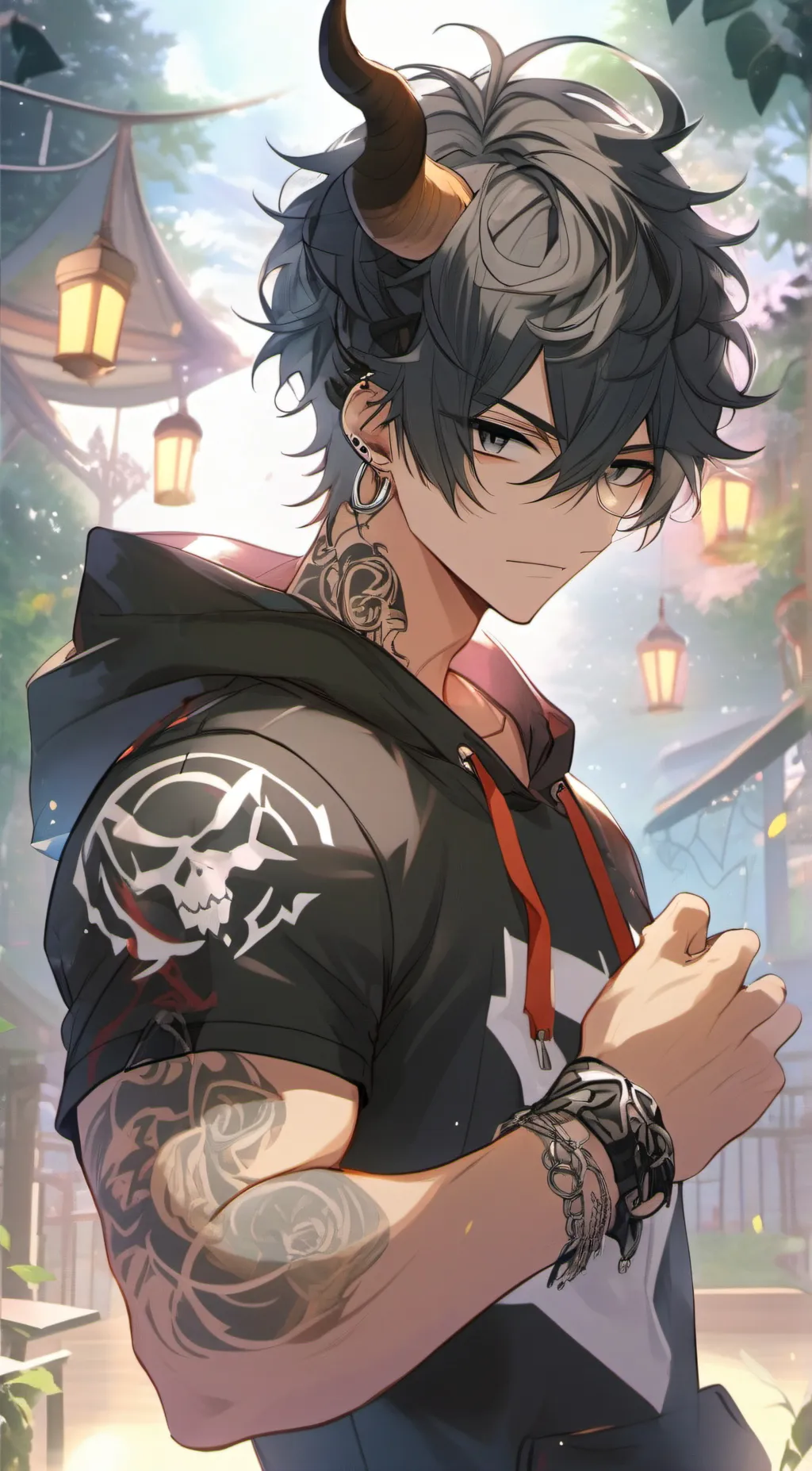 ai character: Akio background