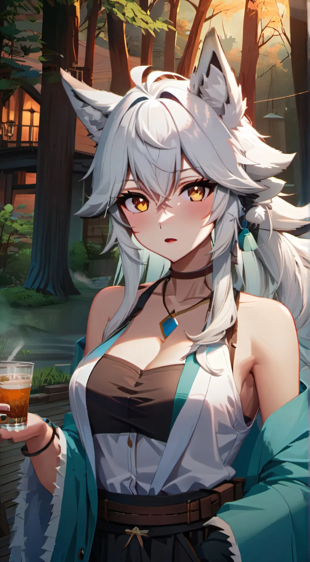 ai character: Izzy background