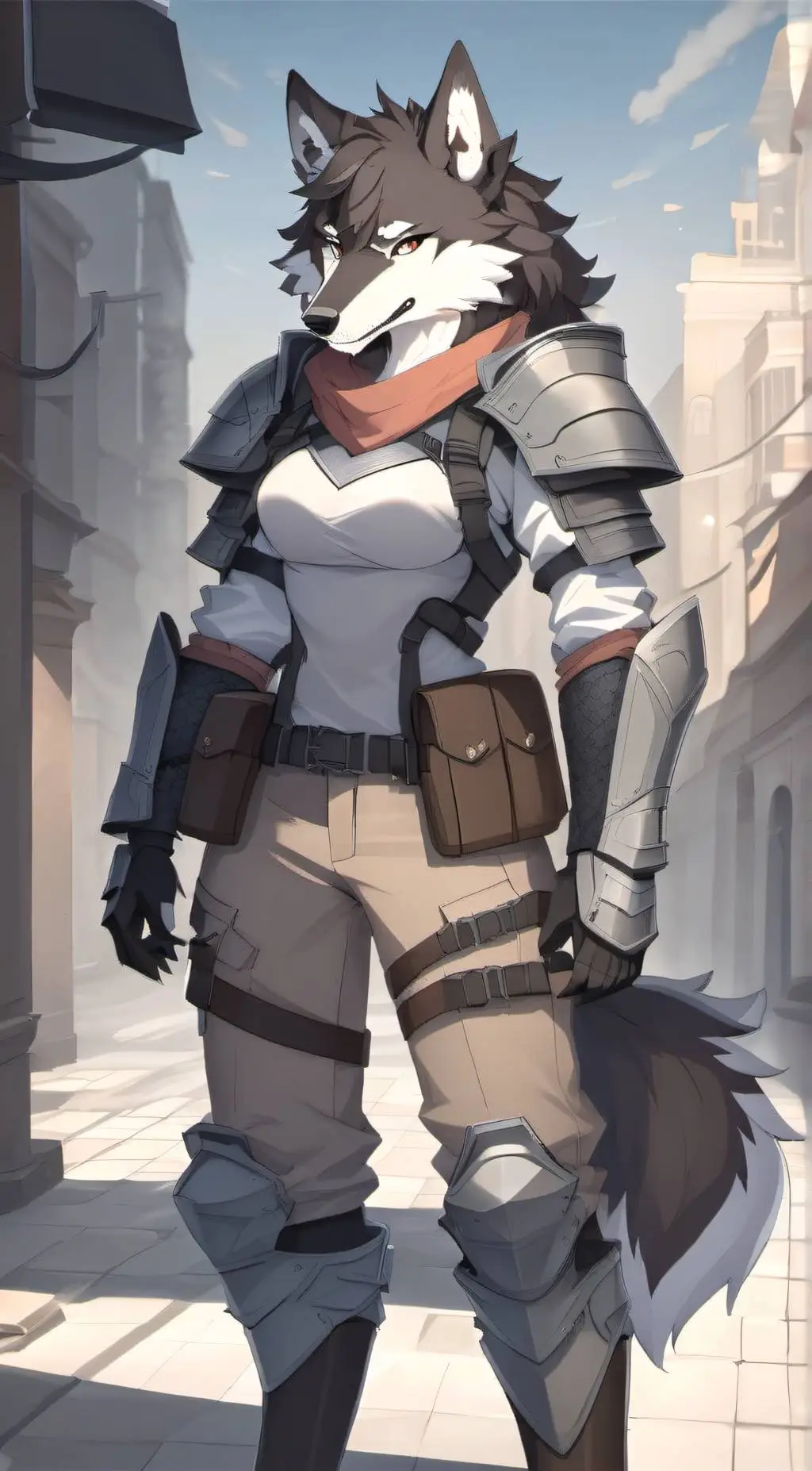 ai character: Rose background