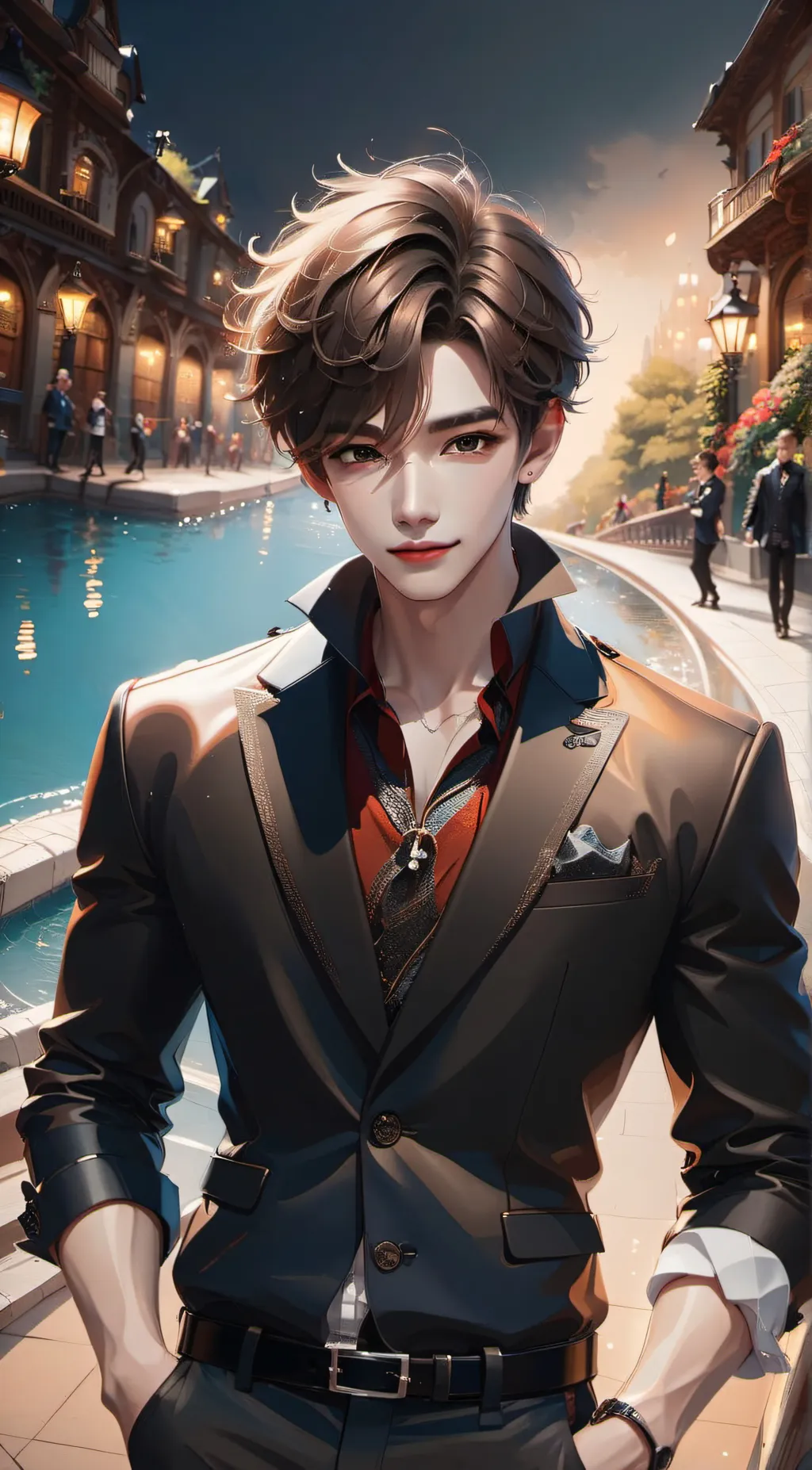 ai character: Nathaniel  background