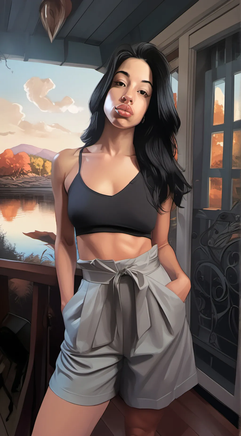 ai character: Charmaine background