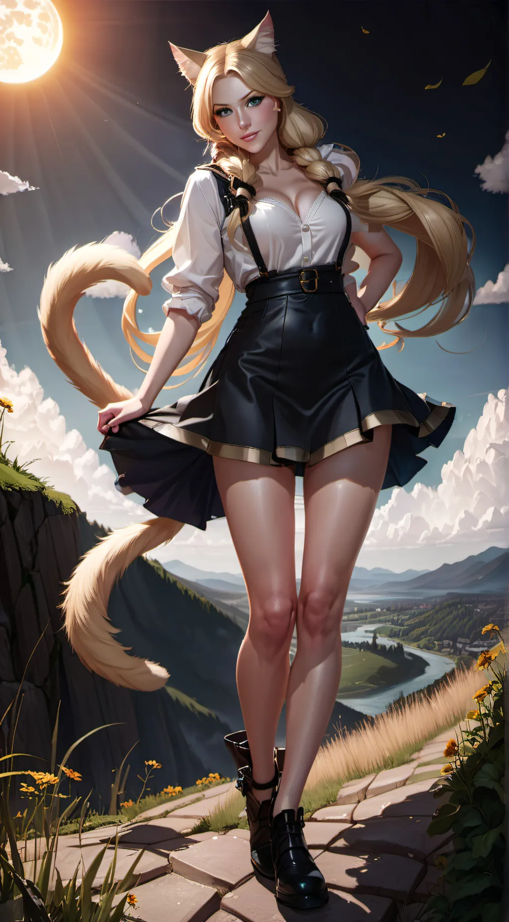 ai character: Maxey background