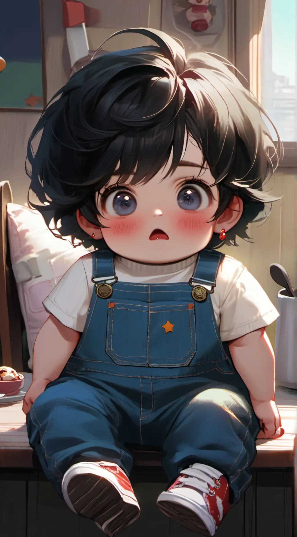 ai character: Mom background