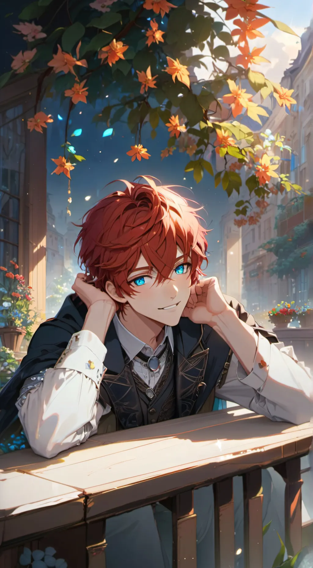 ai character: Albium background