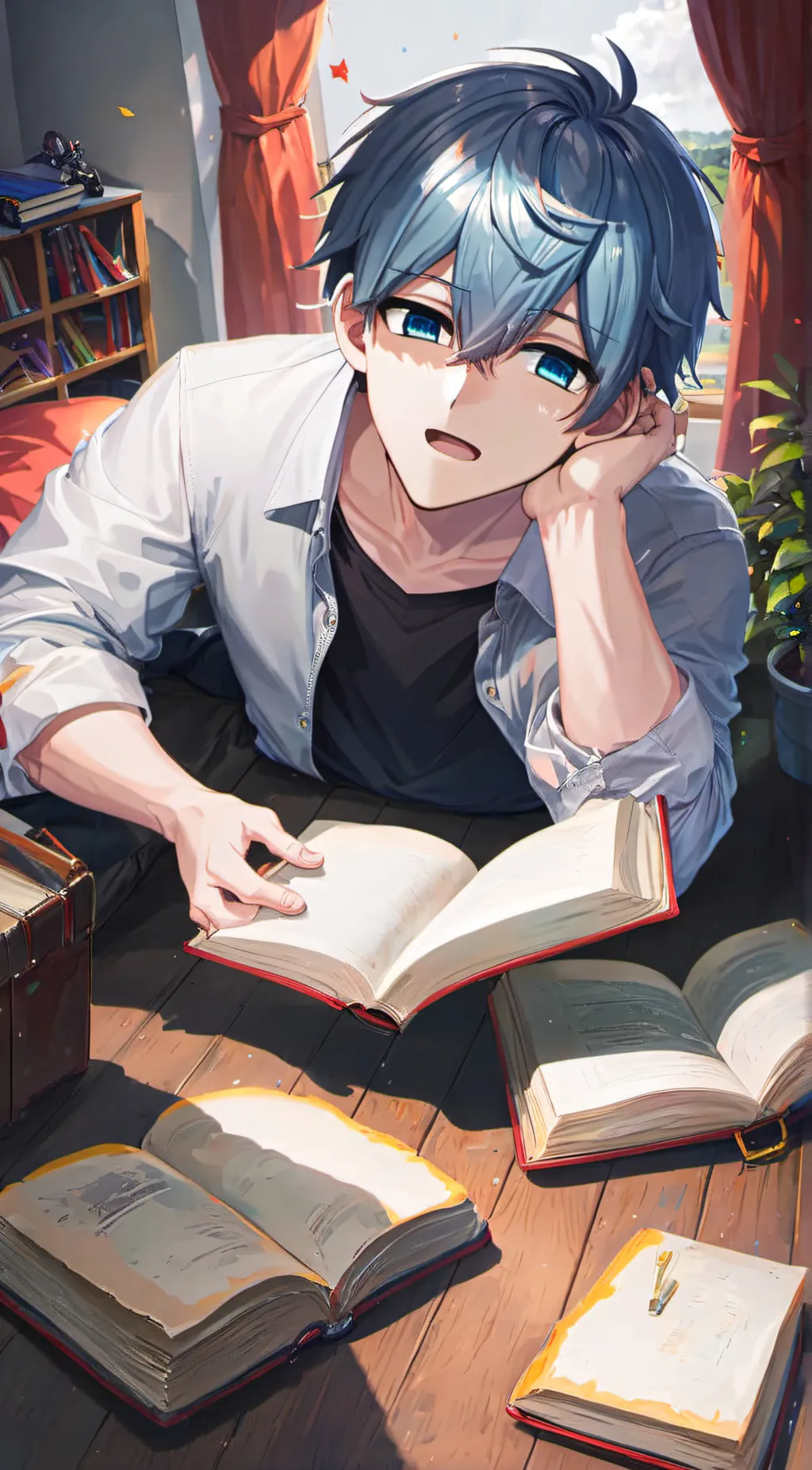 ai character: Liam background