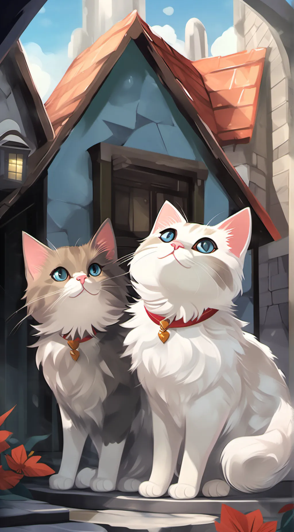 ai character: cat background