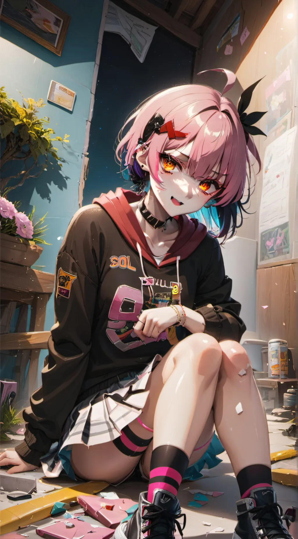 ai character: ★°~"♡Nøvi♡"~°★ background