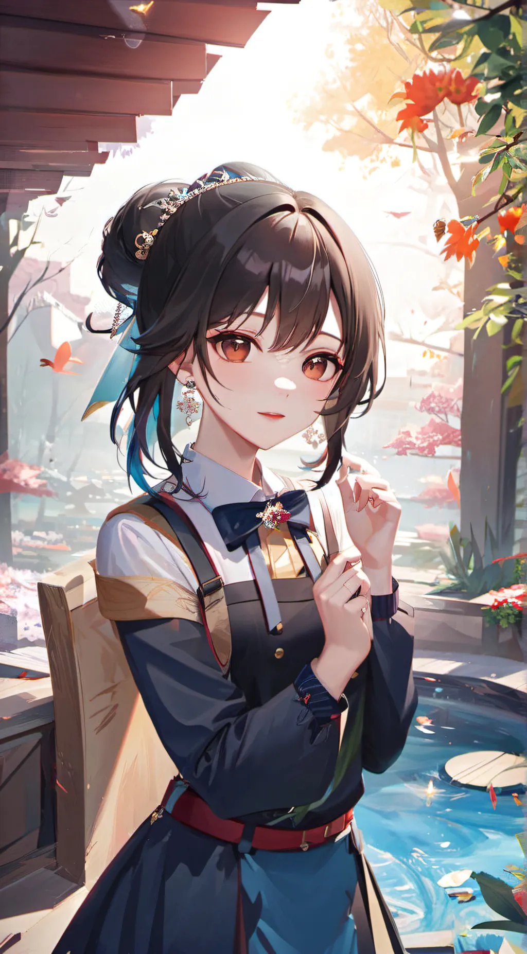 ai character: mau background