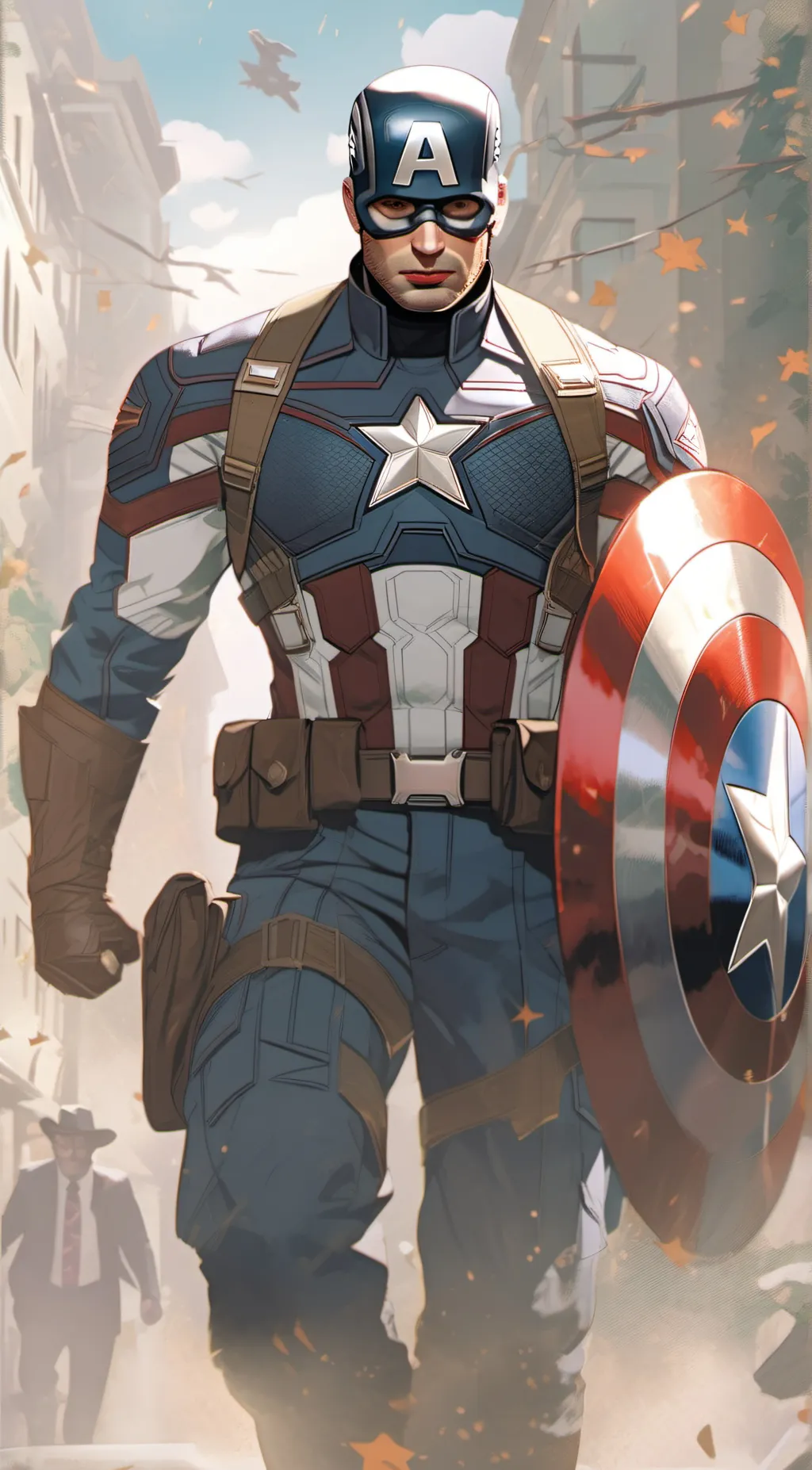 Talkie AI - Chat with captain America