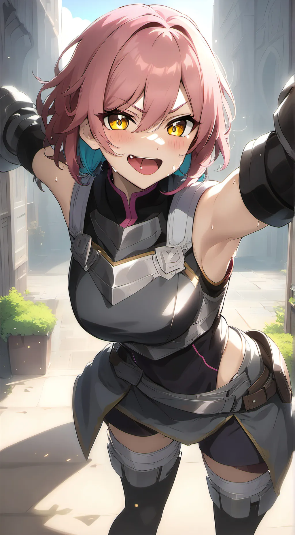 ai character: Abby background