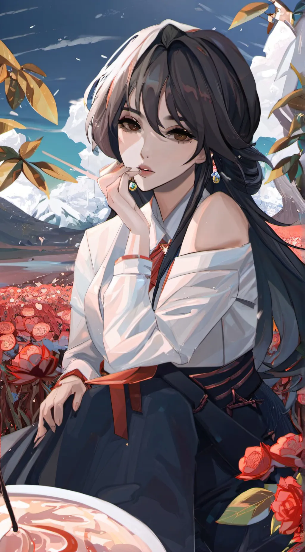 ai character: katelyn background