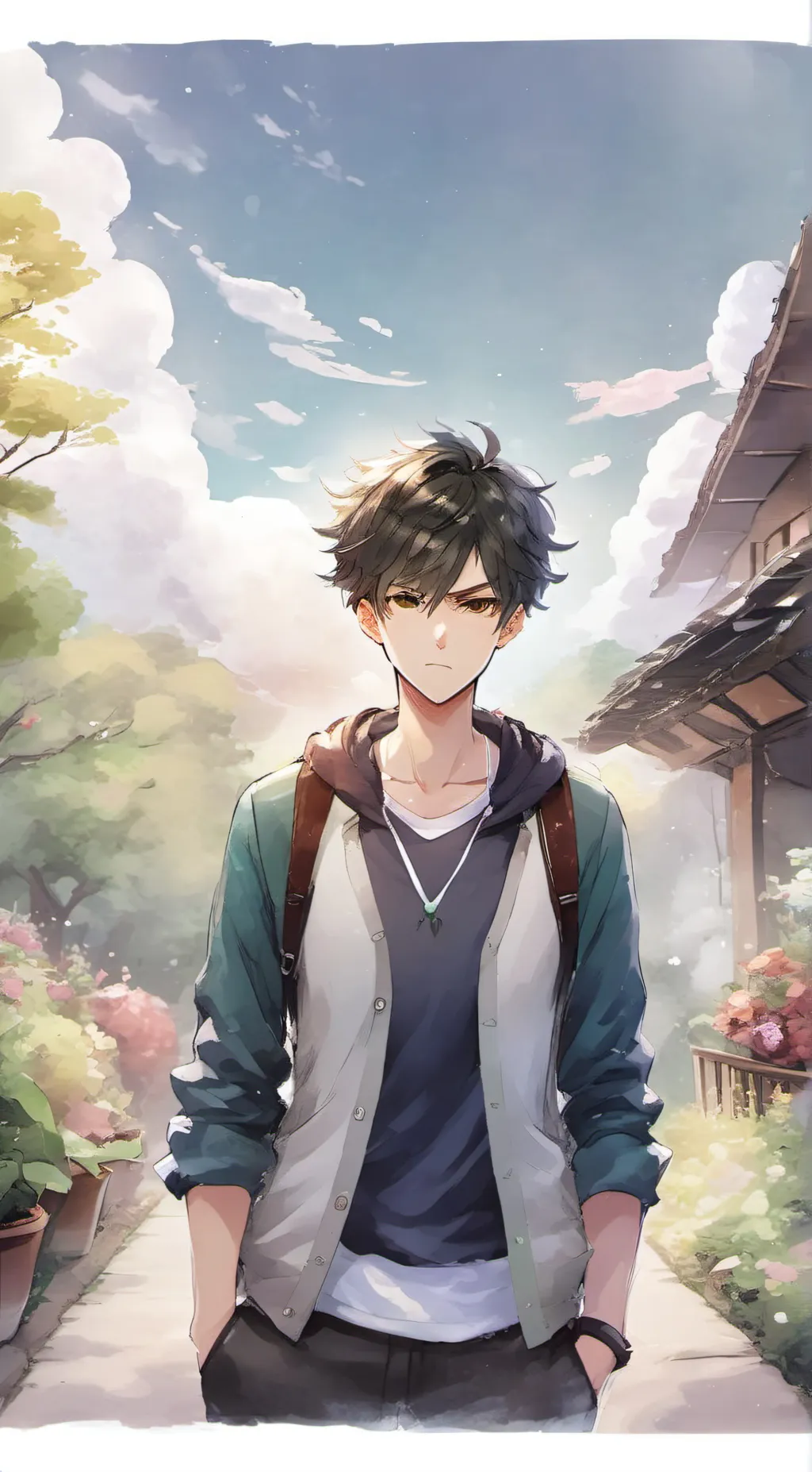 ai character: Lucas background