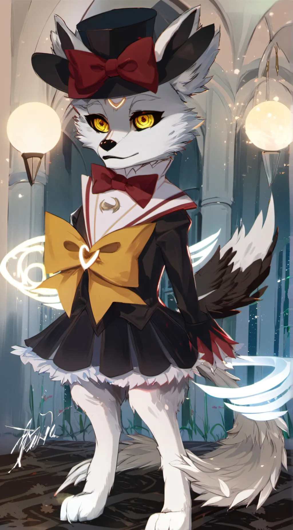 ai character: Husk(girl) background