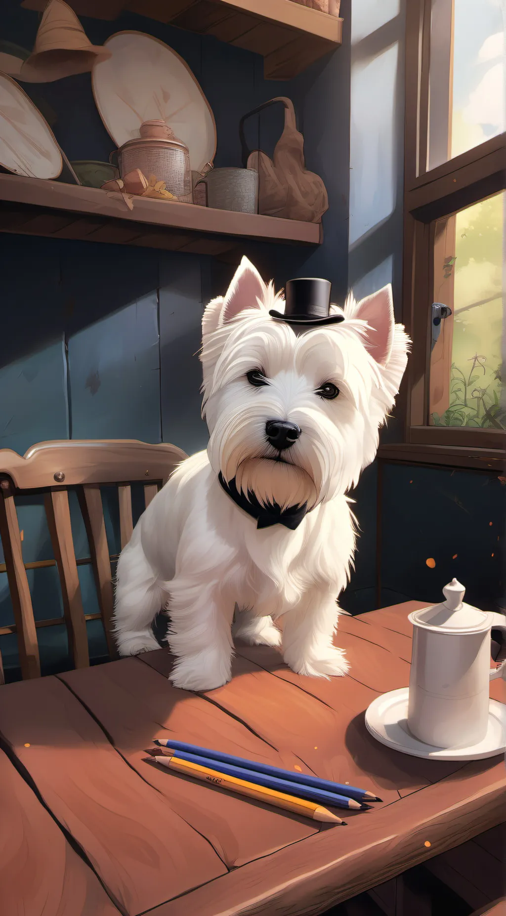 ai character: DAISY background