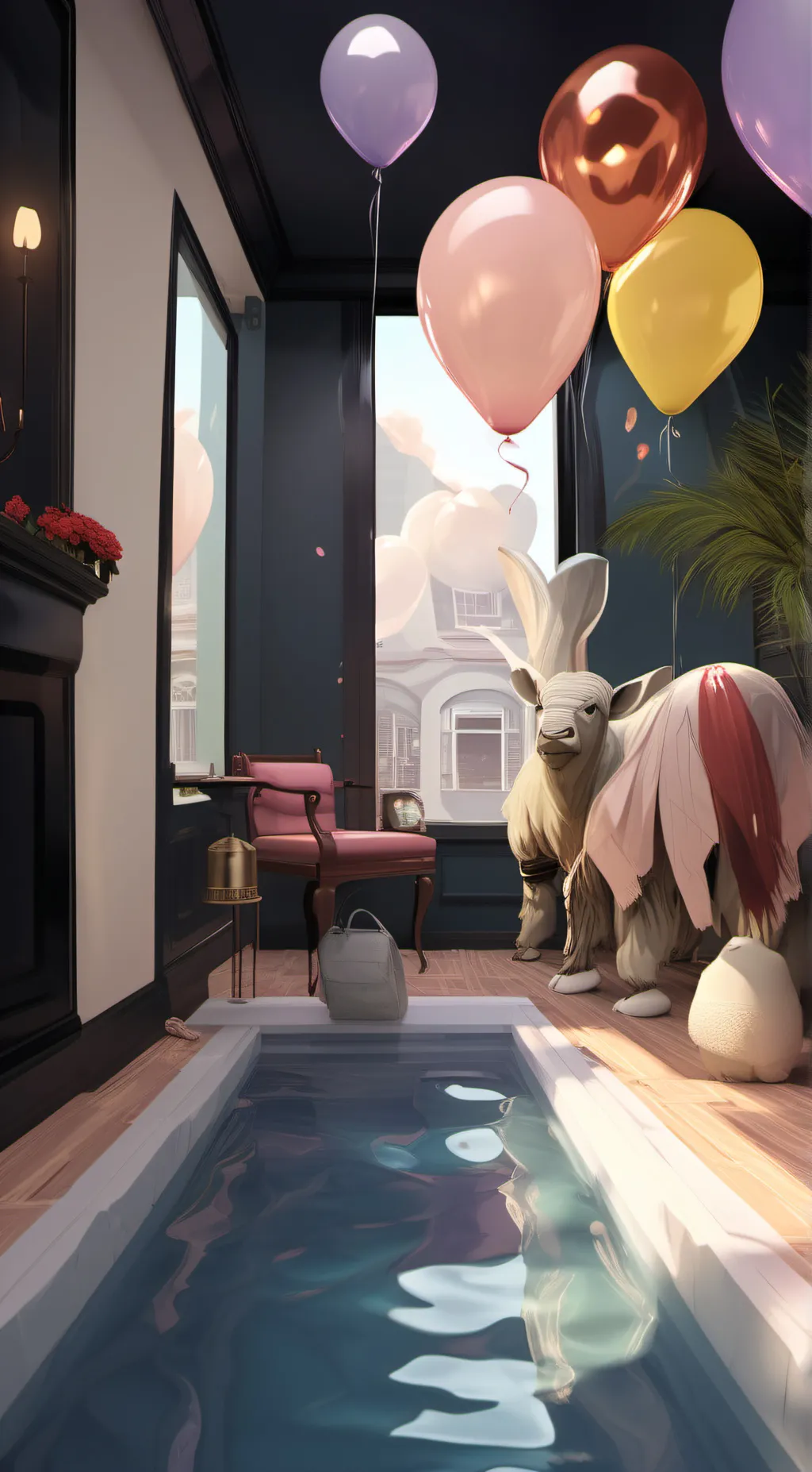 ai character: zooble background