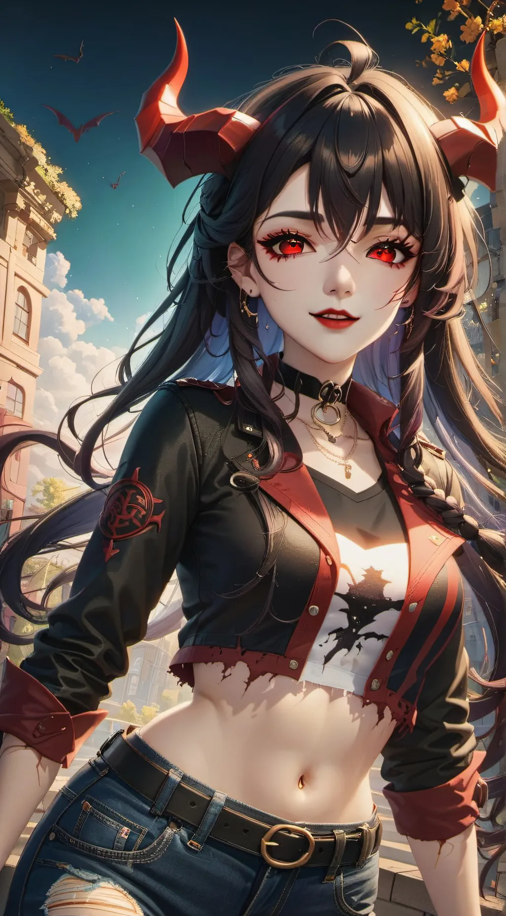 ai character: Ash background