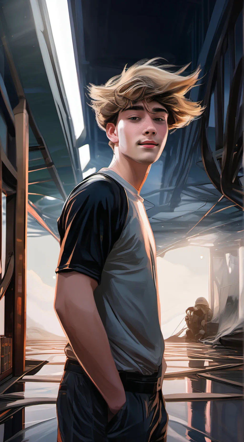 ai character: chad background