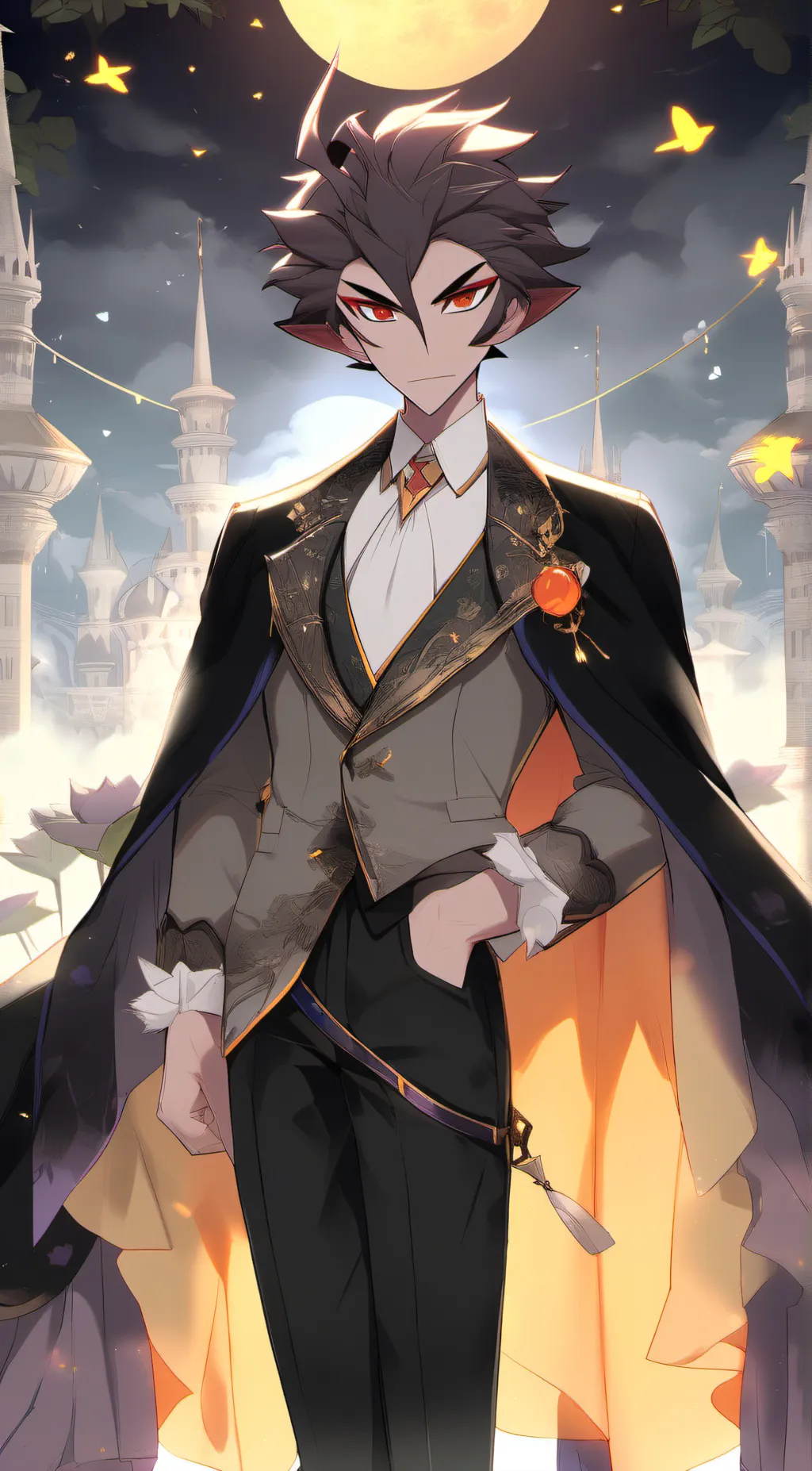 ai character: Prince Charles  background