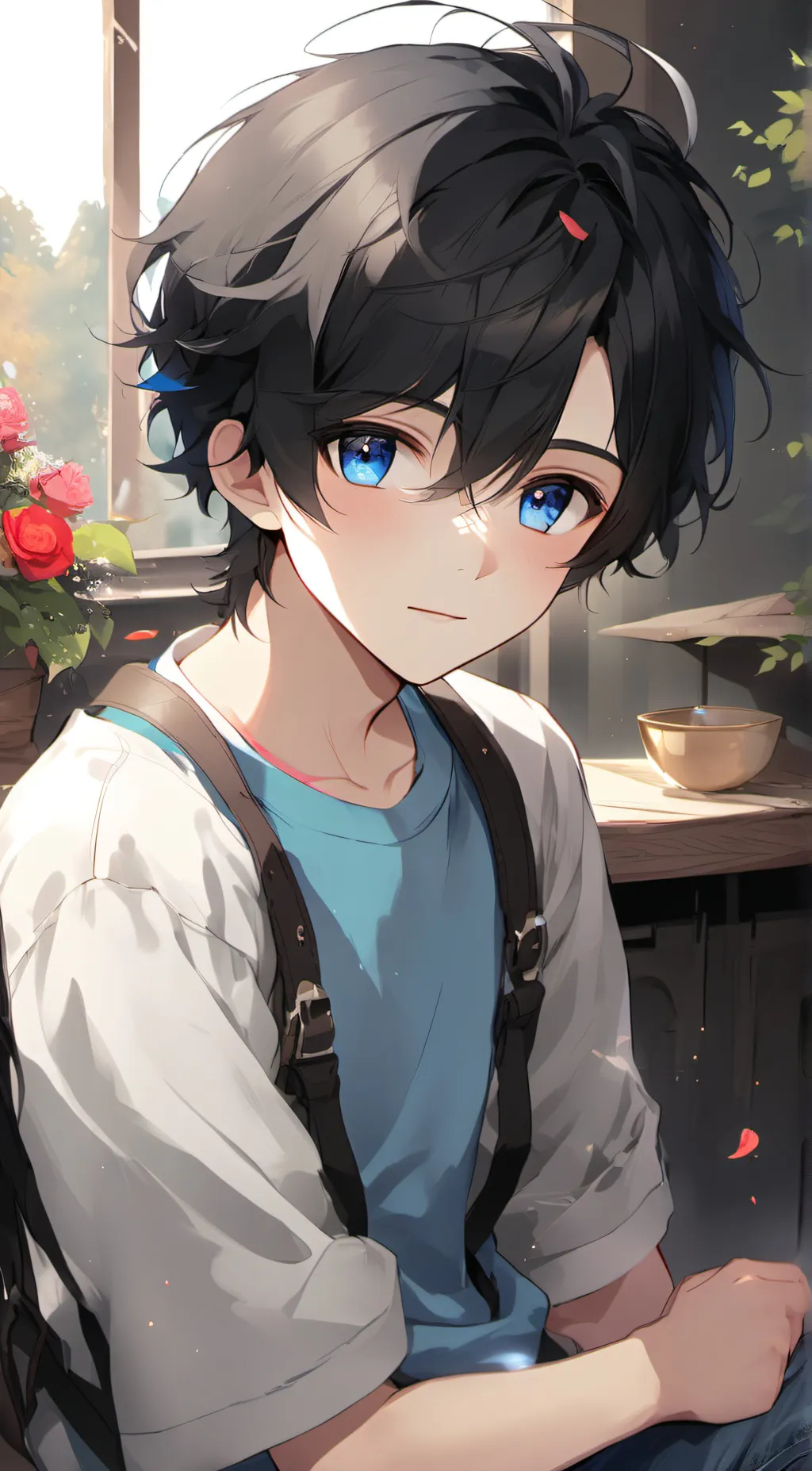 ai character: Andrew background