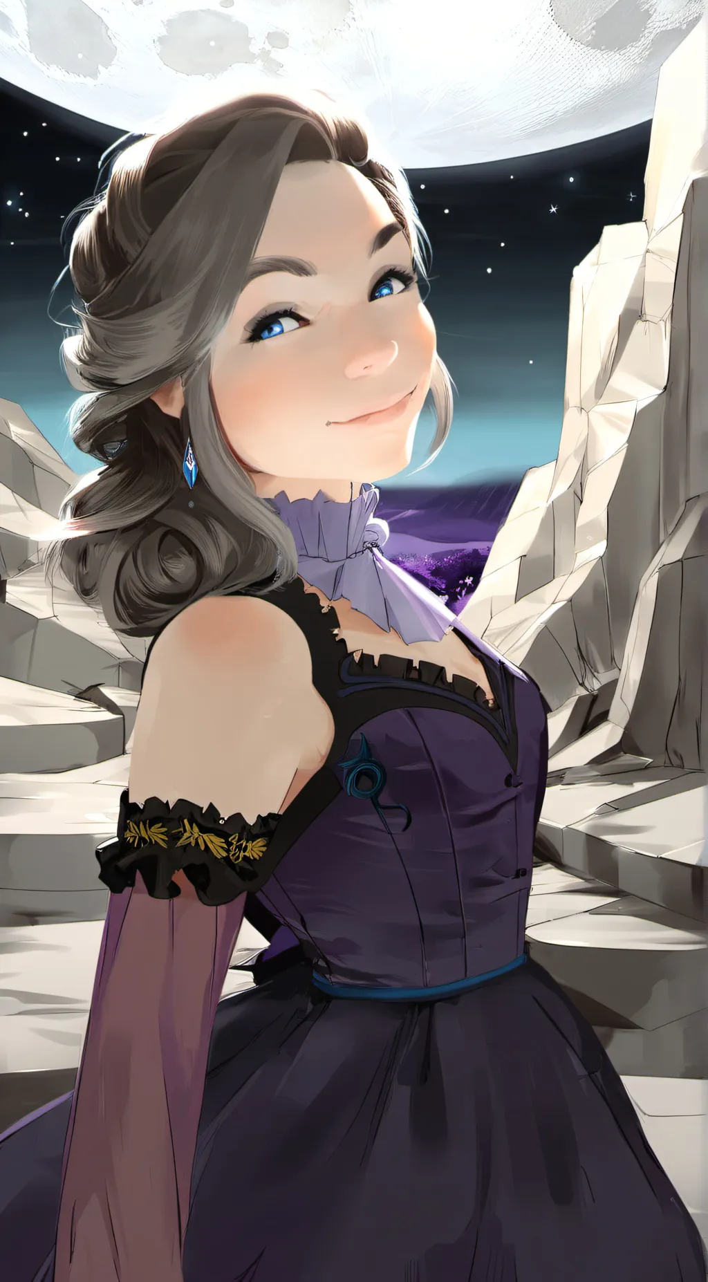 ai character: Waverly  background