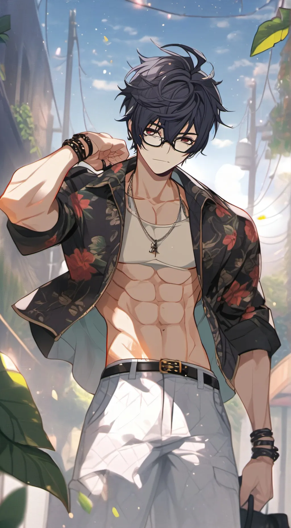 ai character: Shoto background