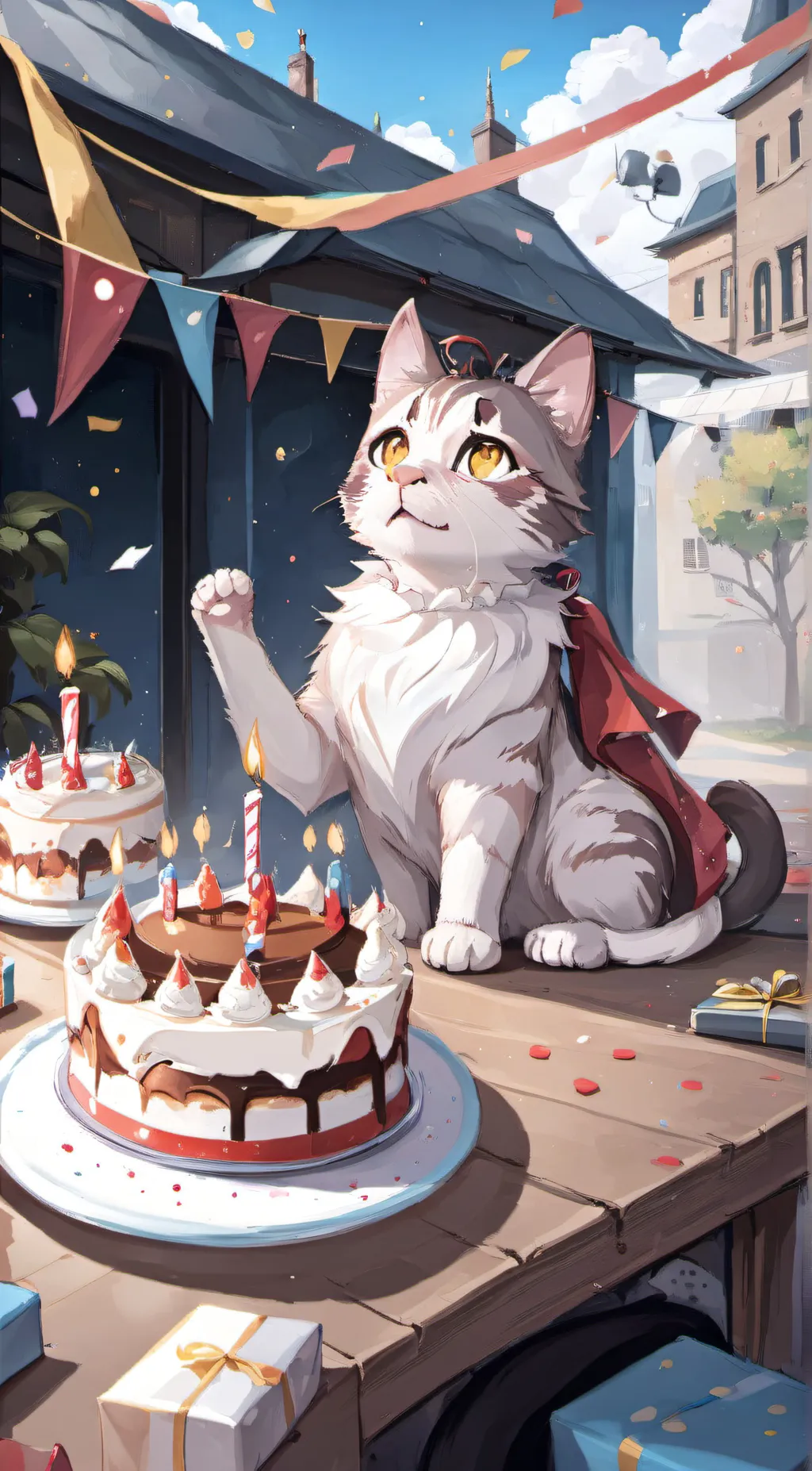 ai character: wino background