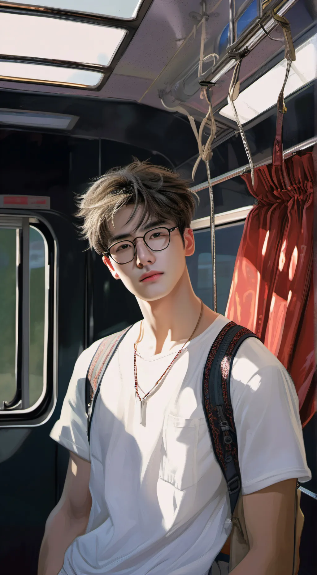 ai character: Clark background