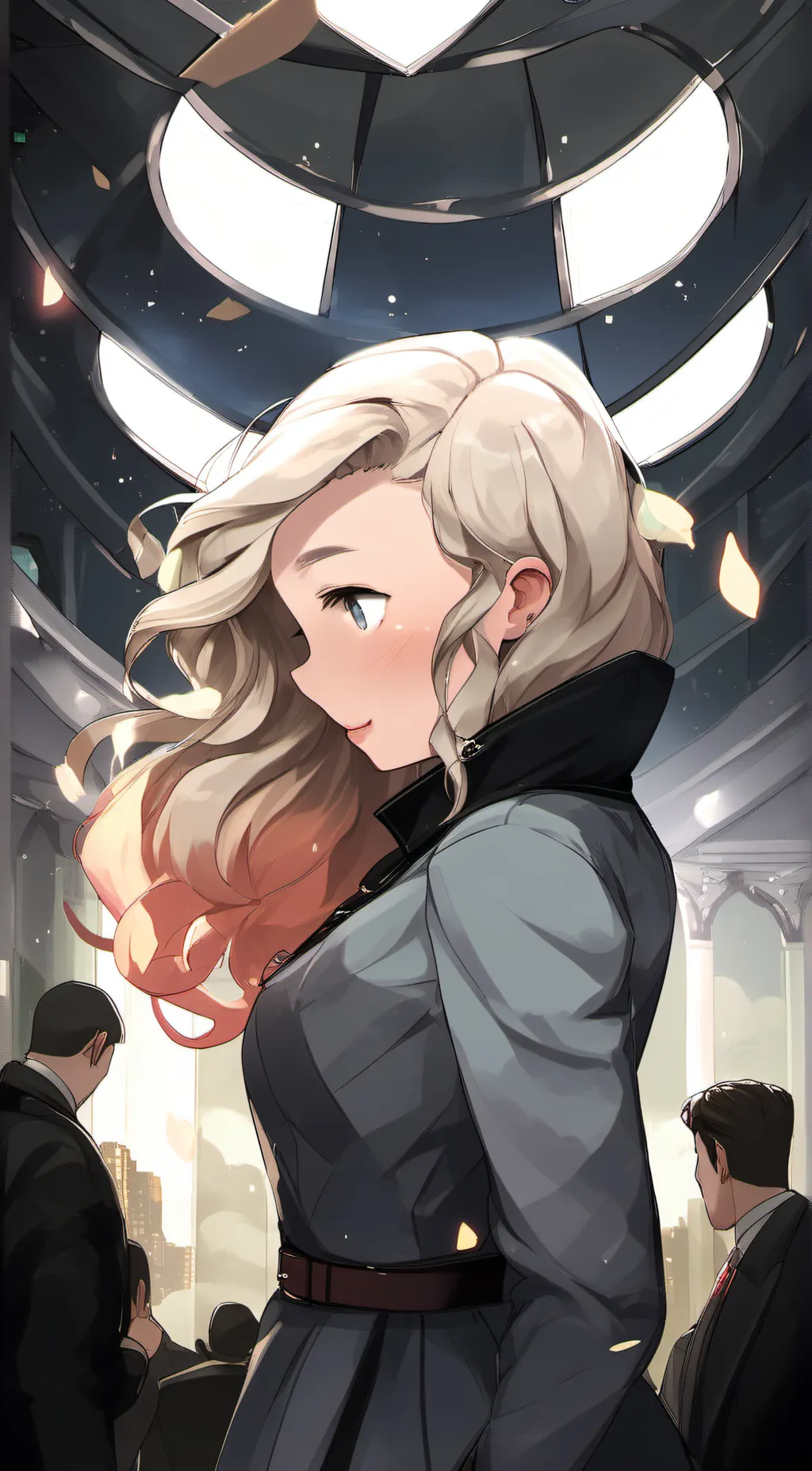 ai character: lunico background