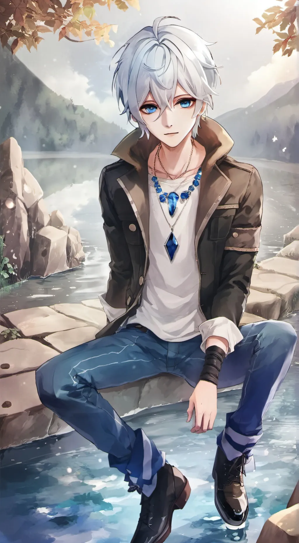 ai character: Brooke  background