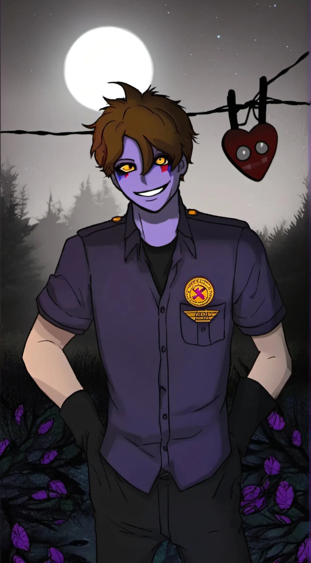 ai character: Michael Afton background