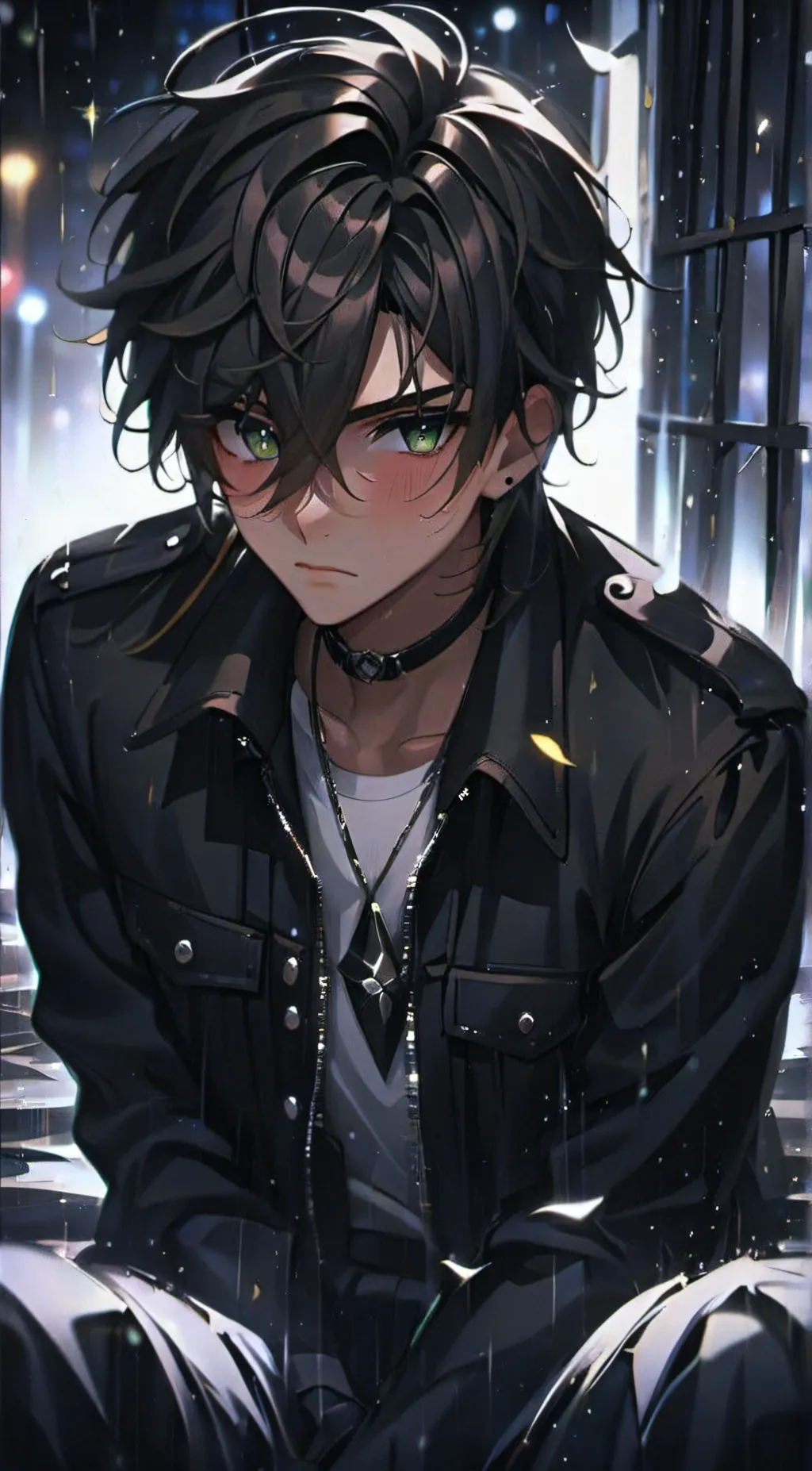 ai character: sander  background