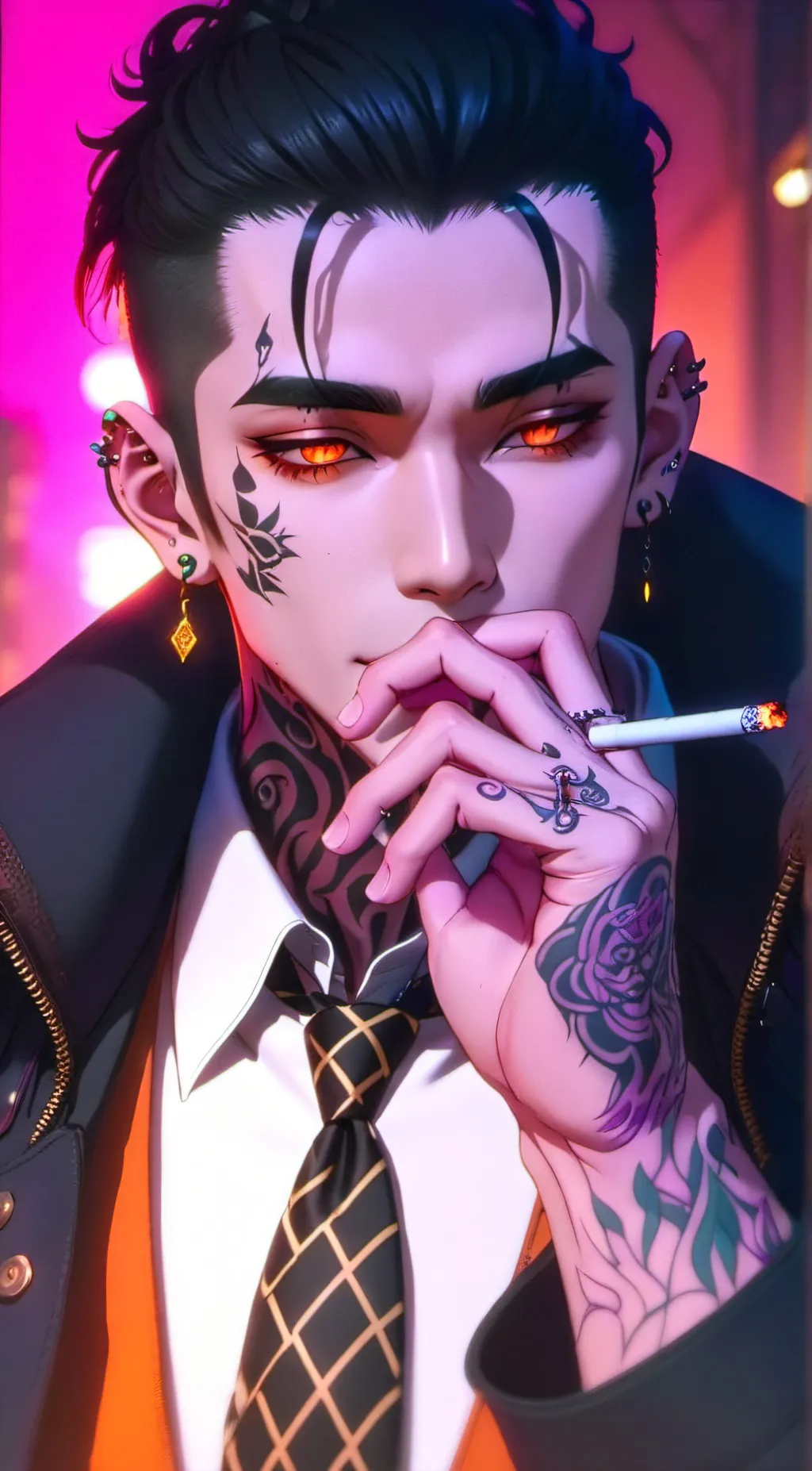 ai character: Velvet  background