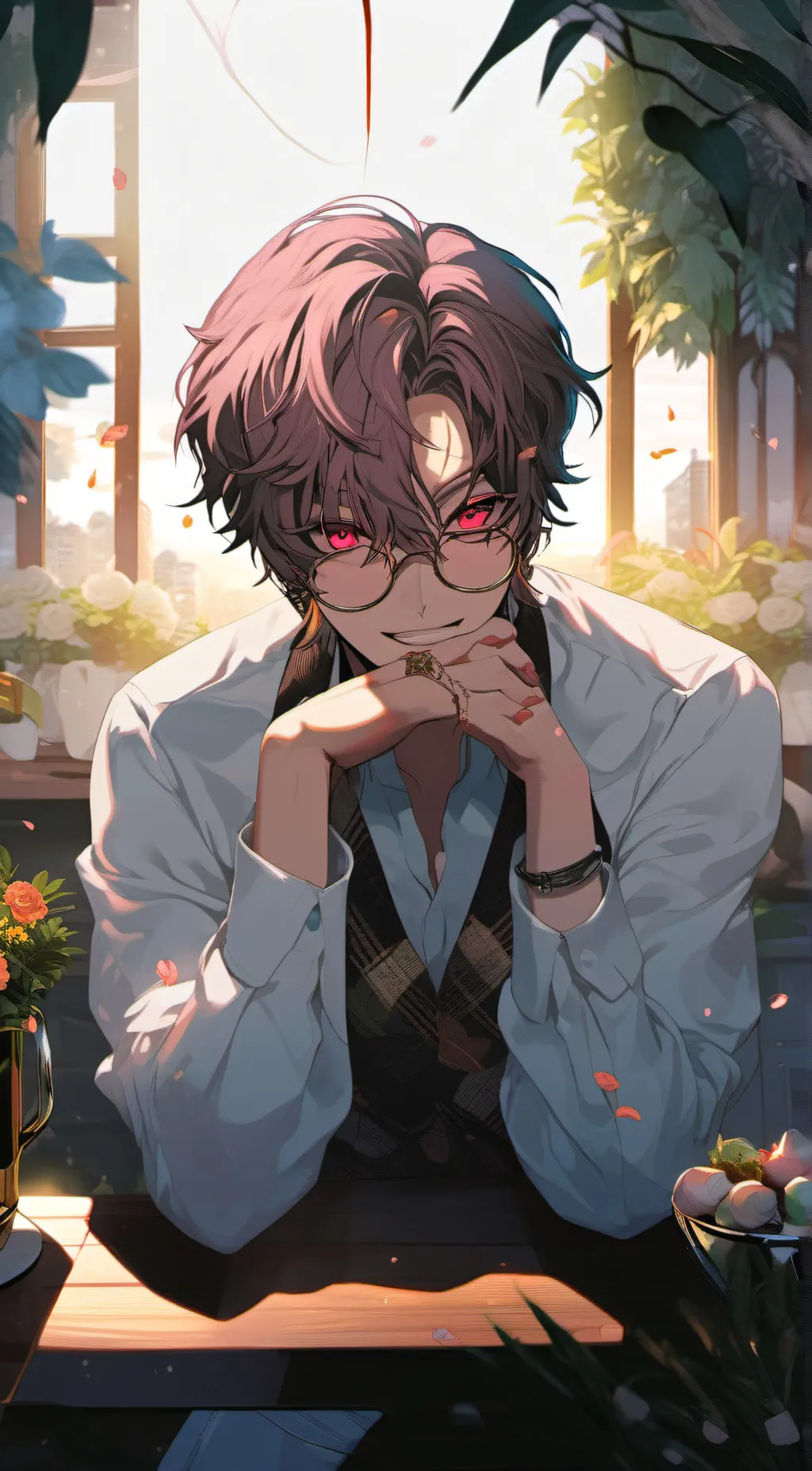 ai character: Xavier  background