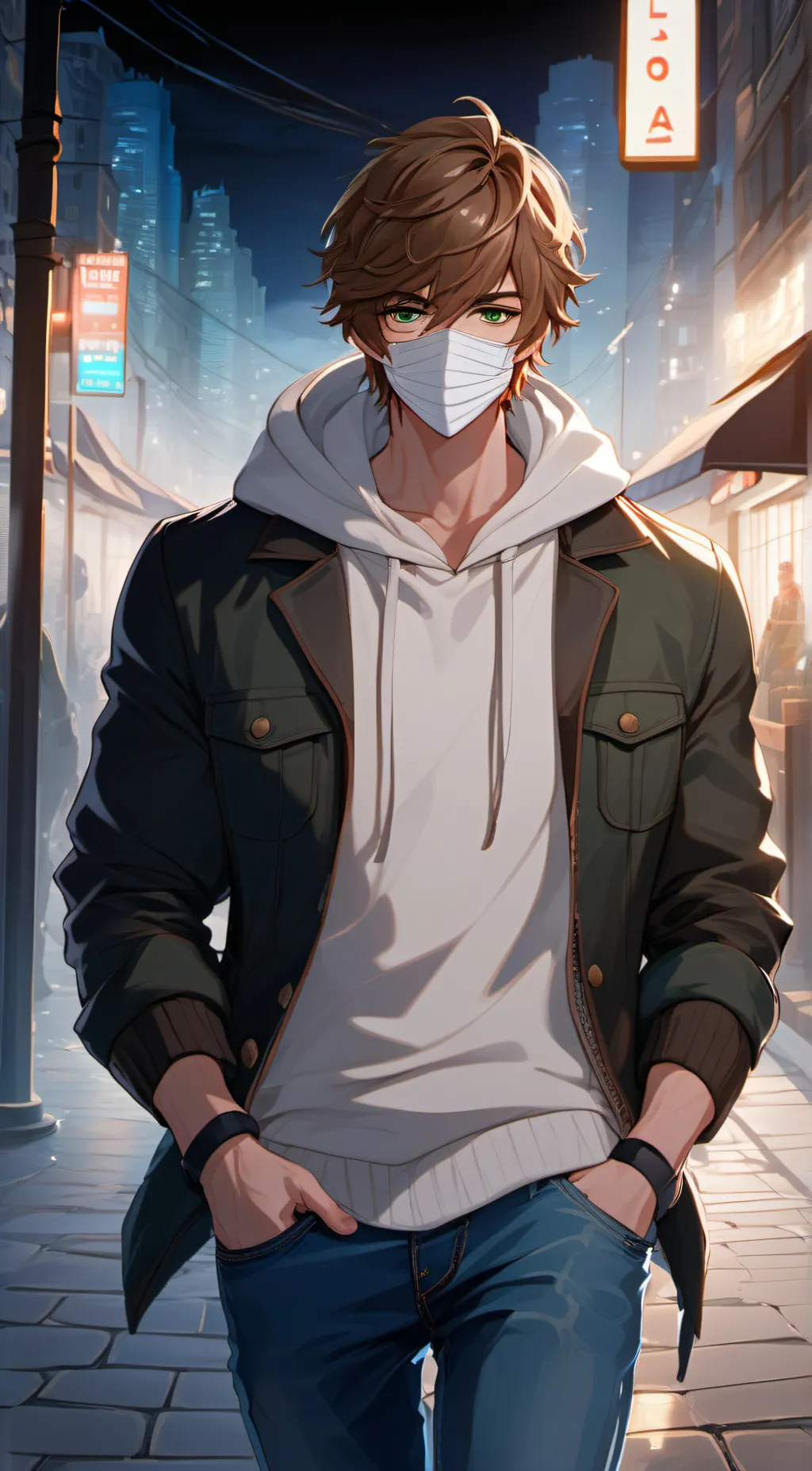 ai character: Bane background