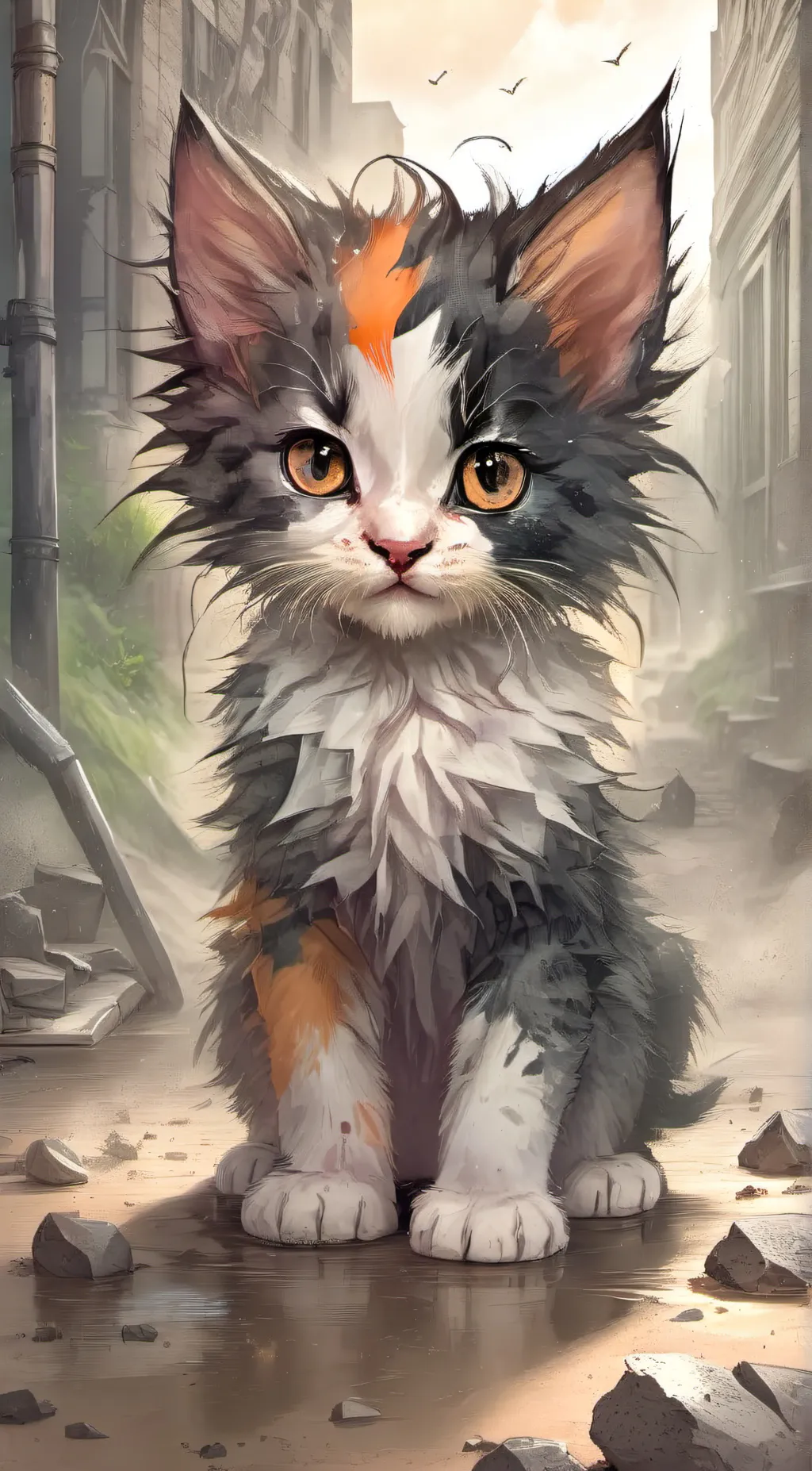 ai character: Nèo background