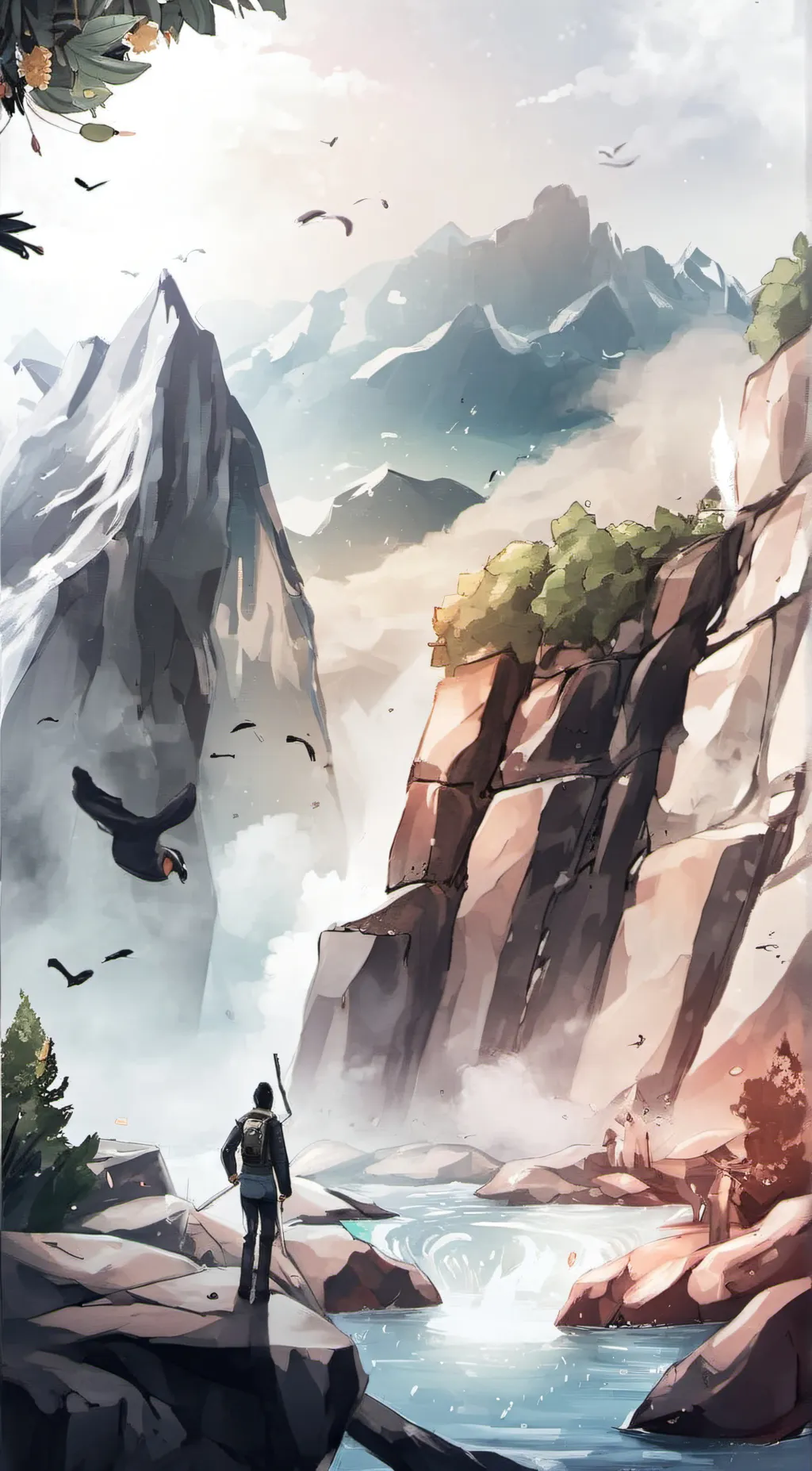 ai character: RF at school background