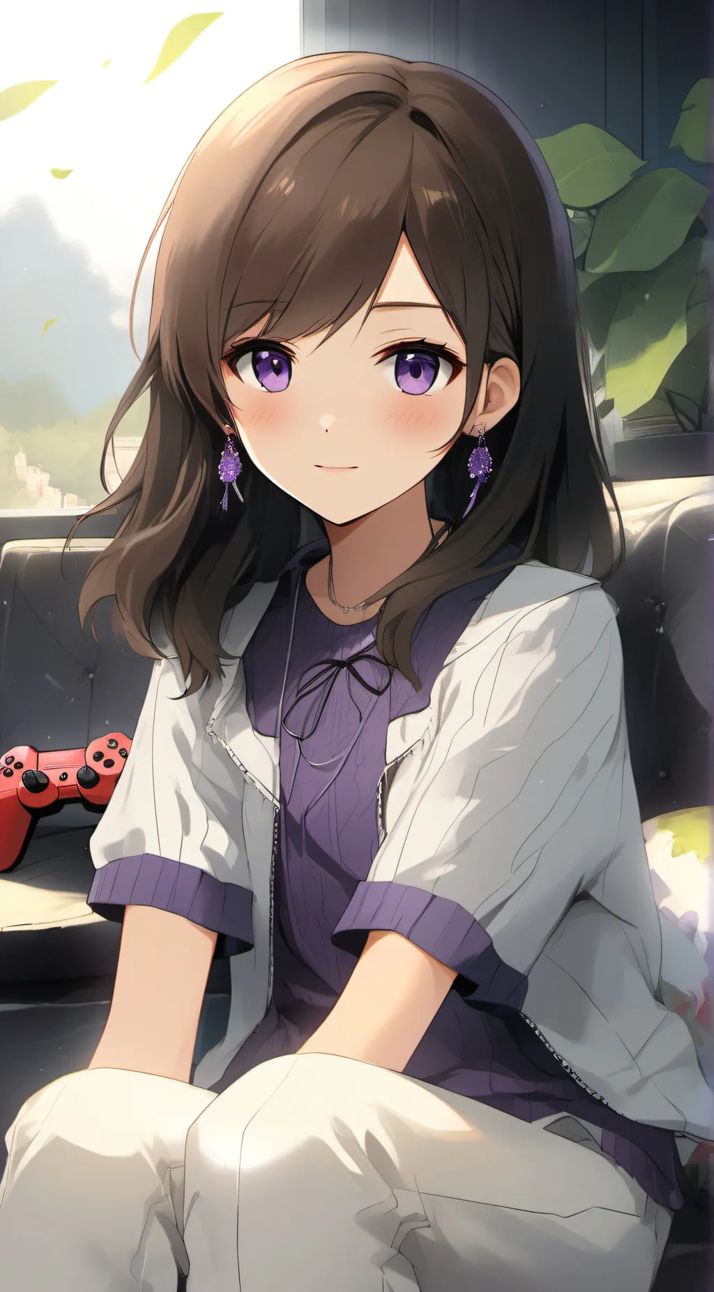 ai character: Maddie  background