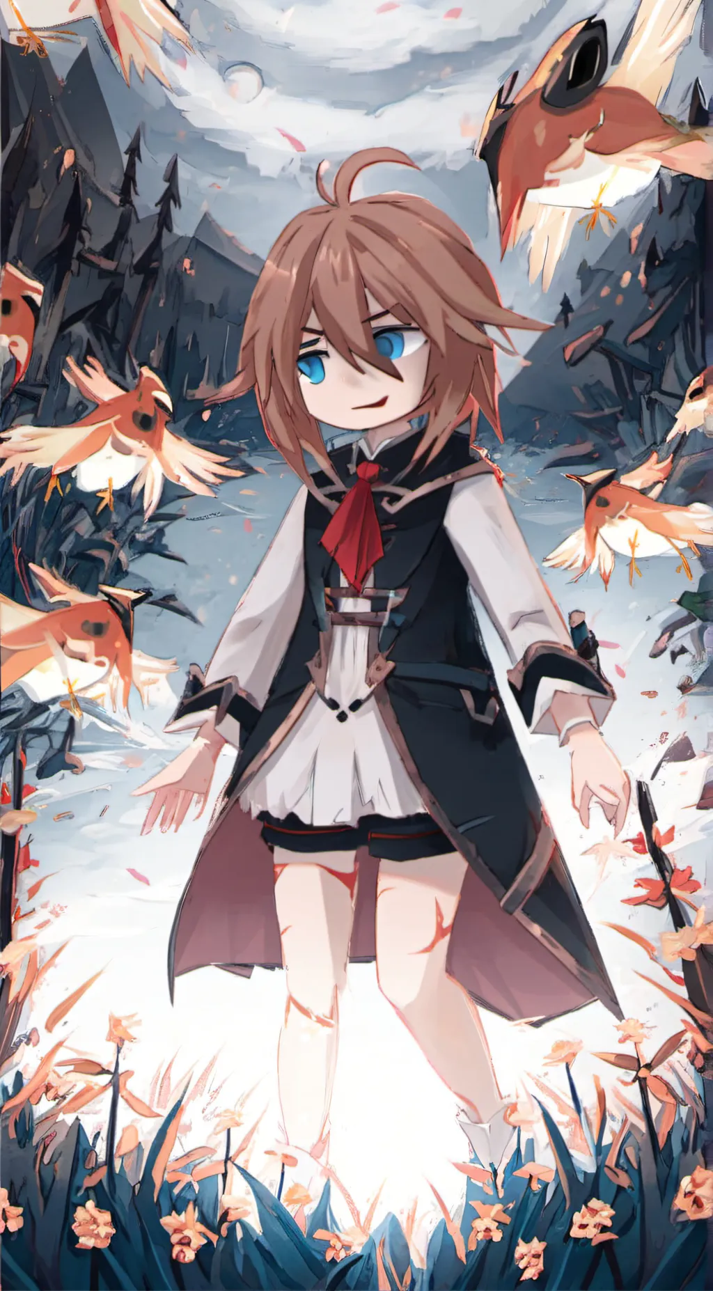 ai character: Aria background