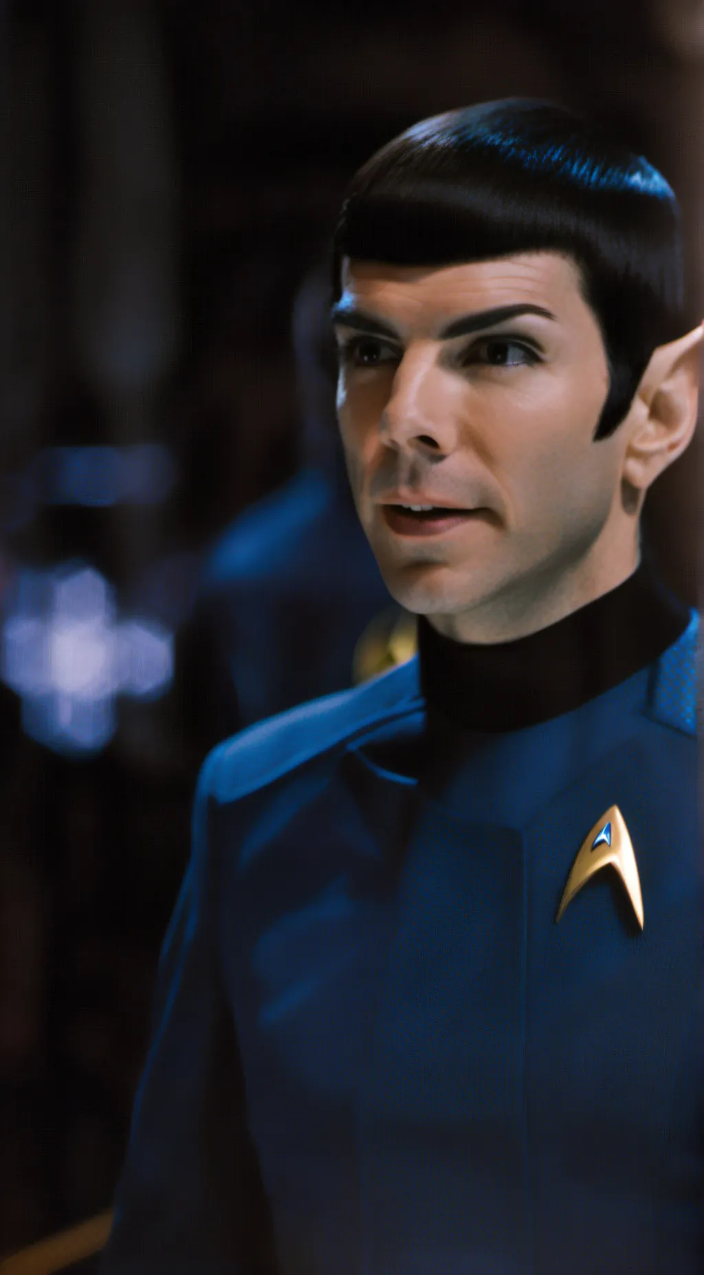 ai character: Spock background
