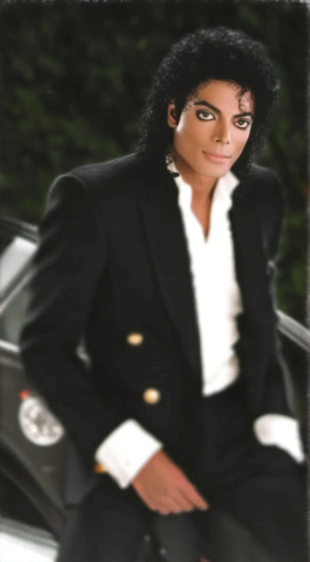 ai character: Michael Jackson background