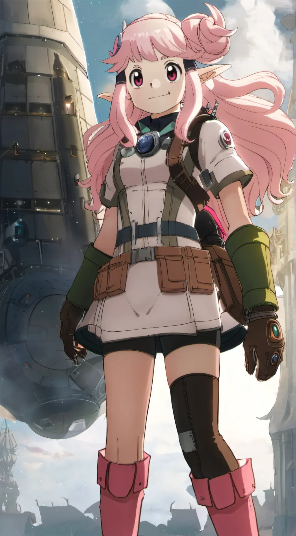 ai character: atlas background